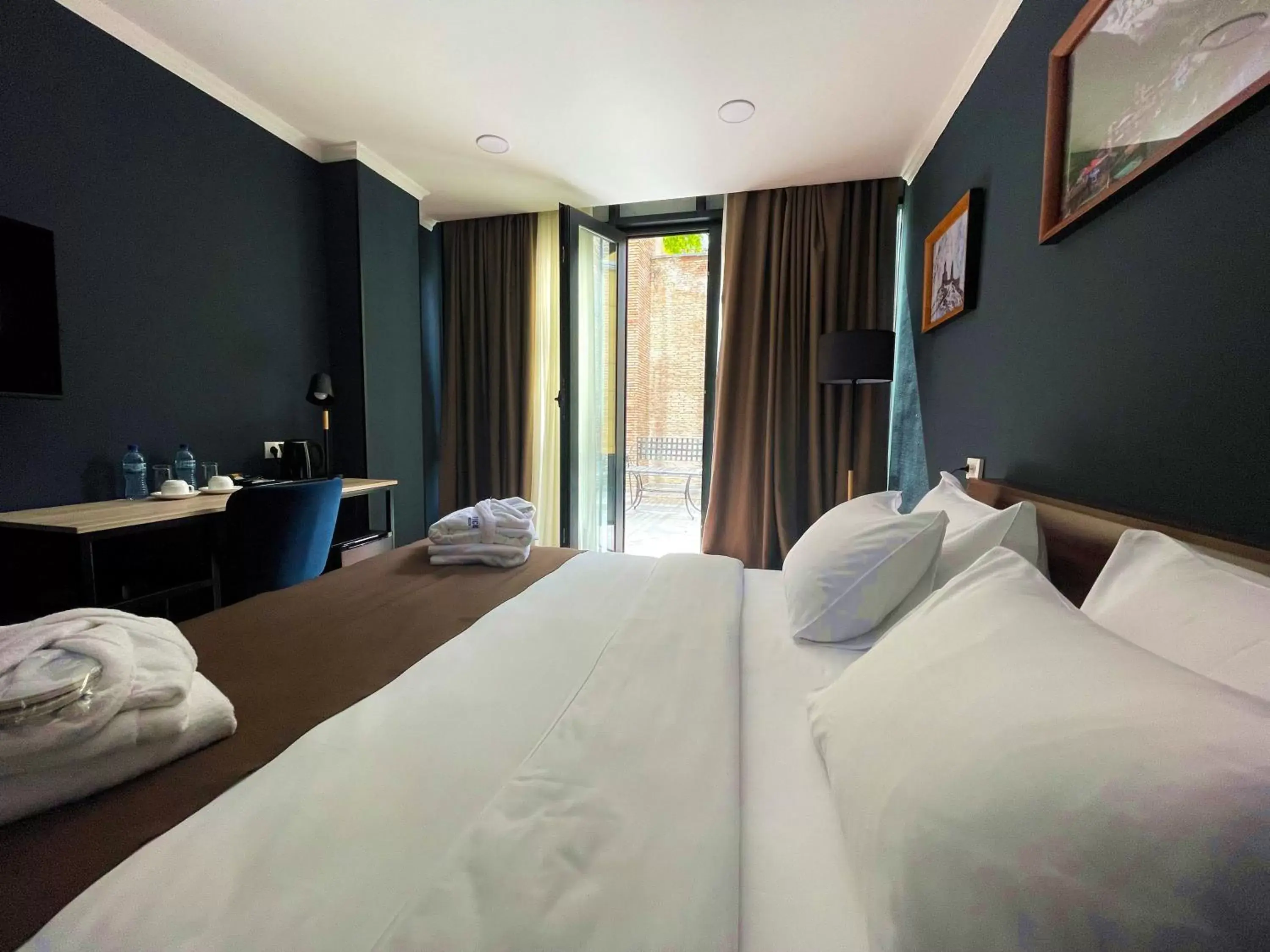 Double Room with Patio in Bricks Hotel Tbilisi Double Room with Patio in Bricks Hotel Tbilisi