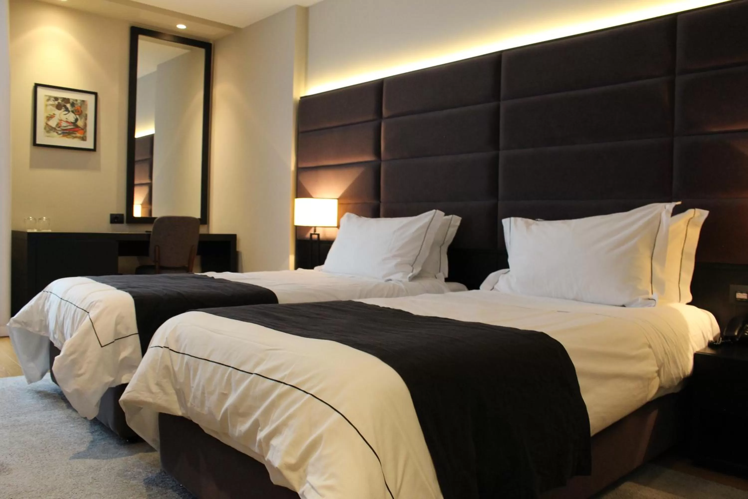 Bed in Privilege Hotel & Spa