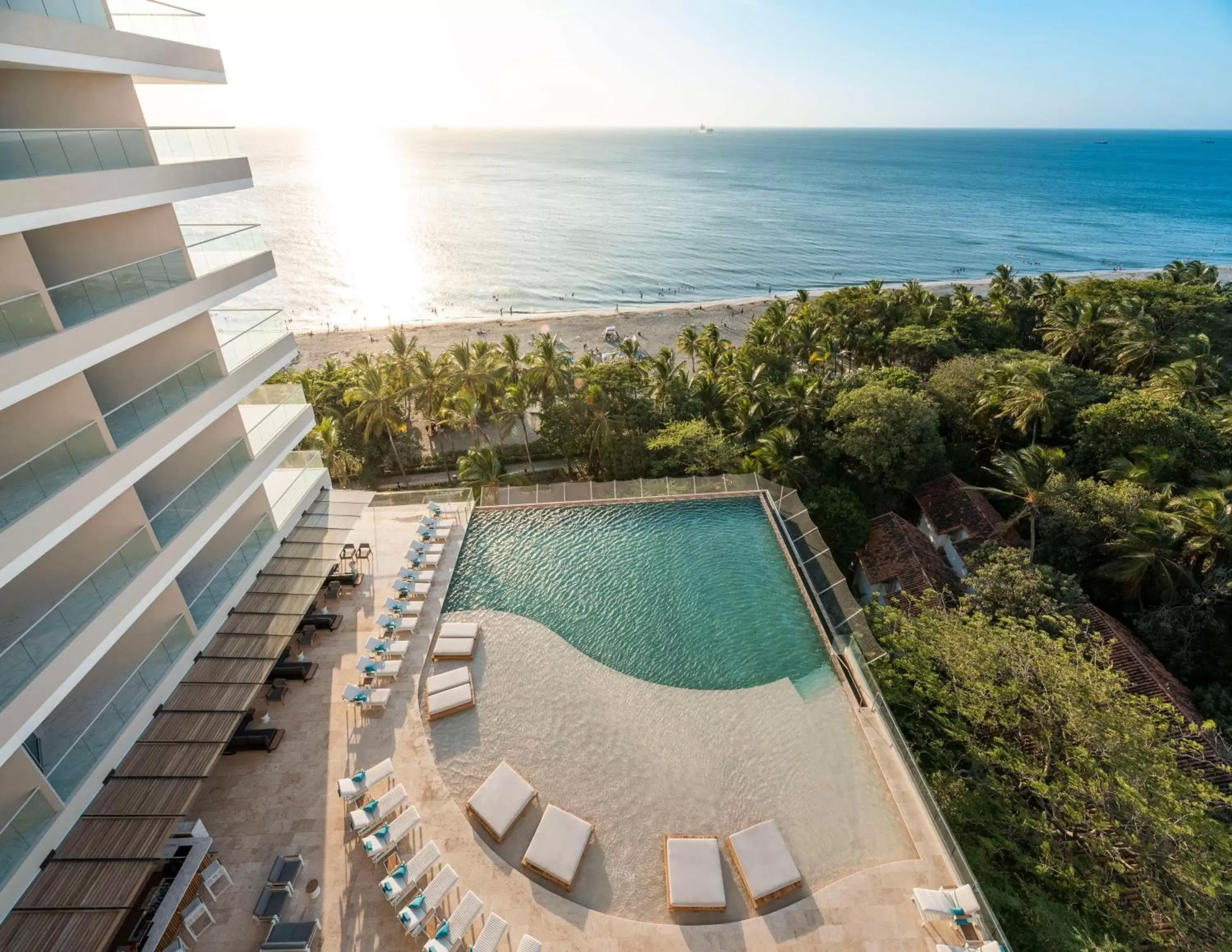 Pool View in Hilton Santa Marta