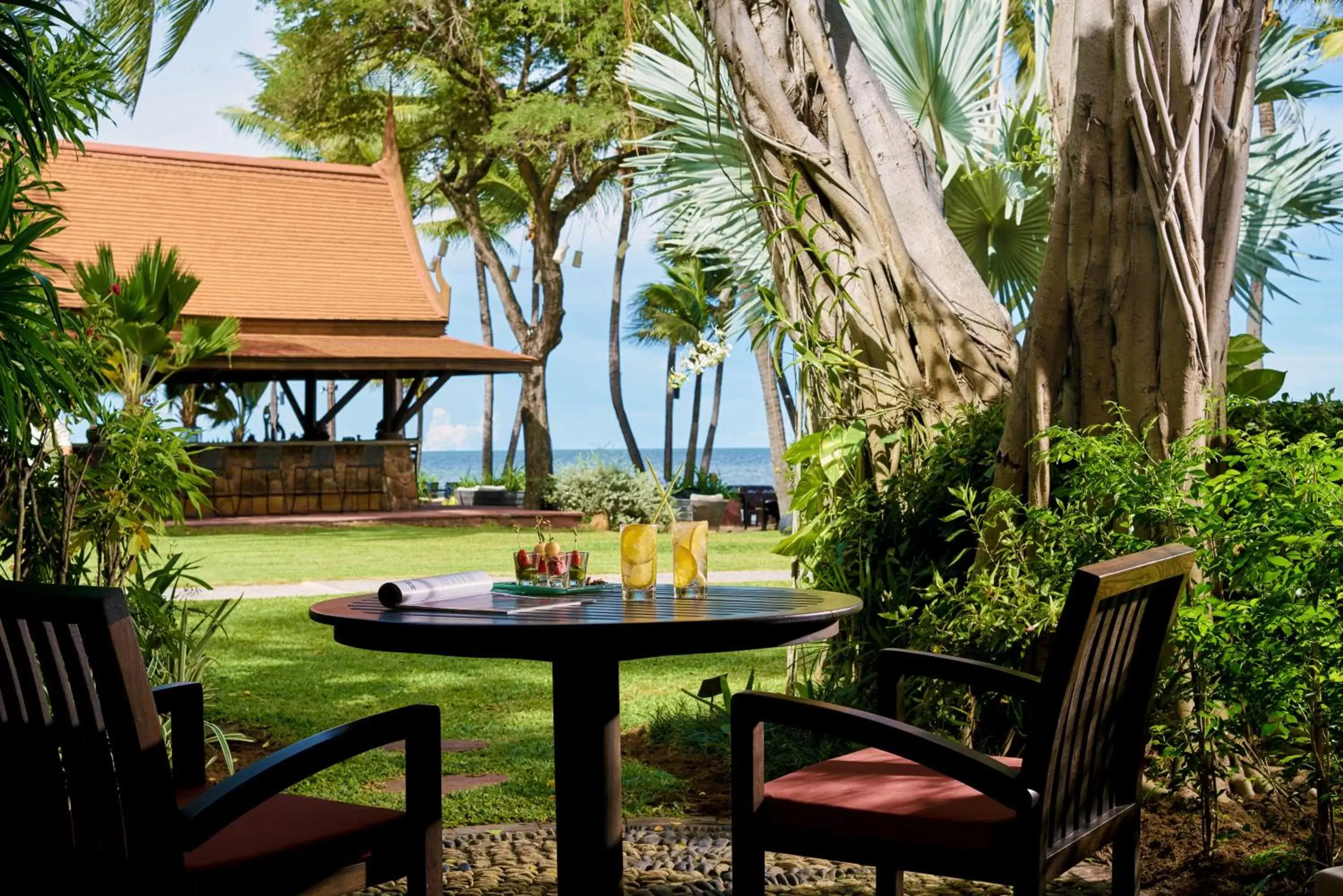 Balcony/Terrace, Garden in Anantara Hua Hin Resort - SHA Certified