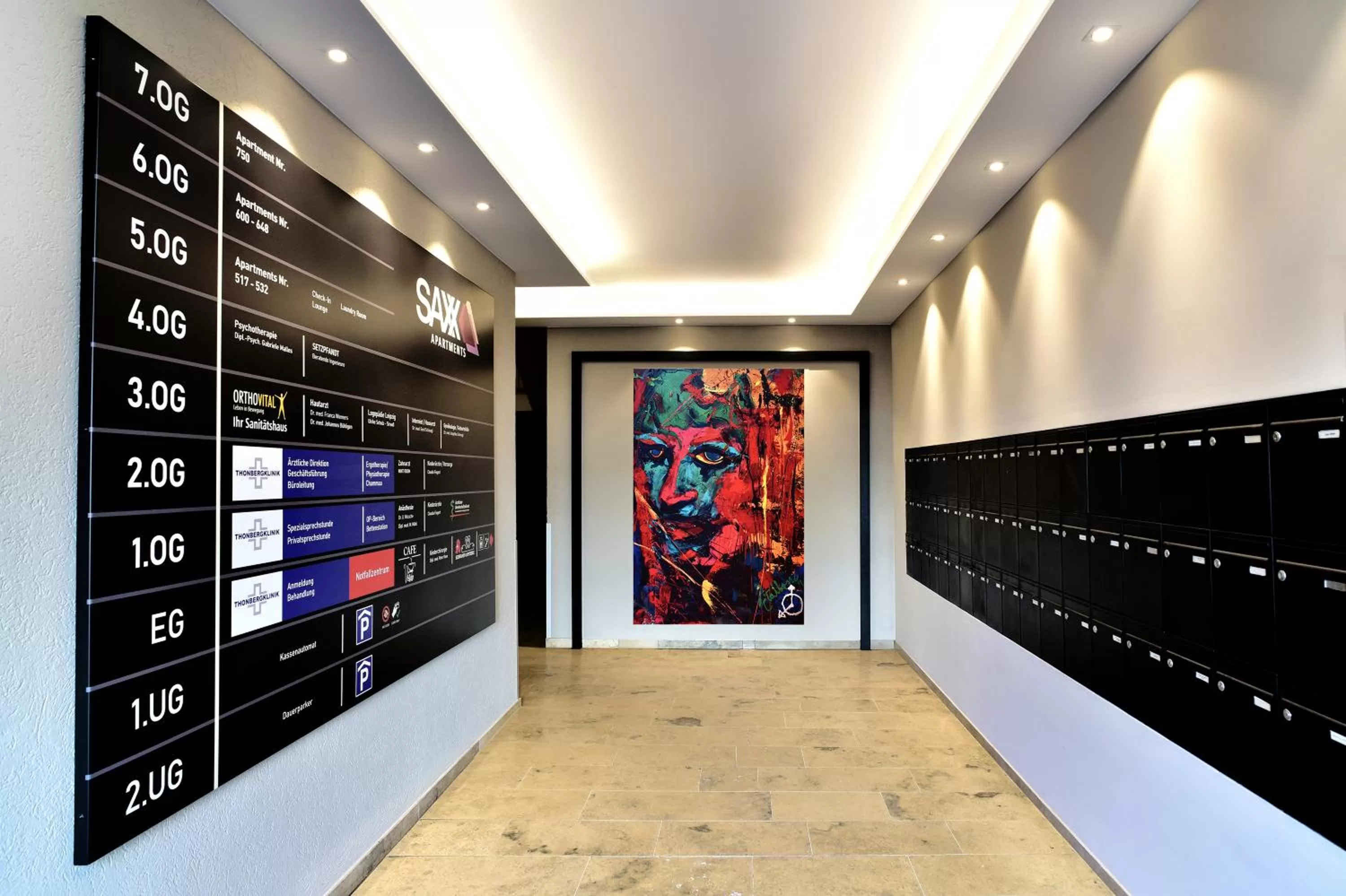 Facade/entrance in SAXX Apartments Leipzig