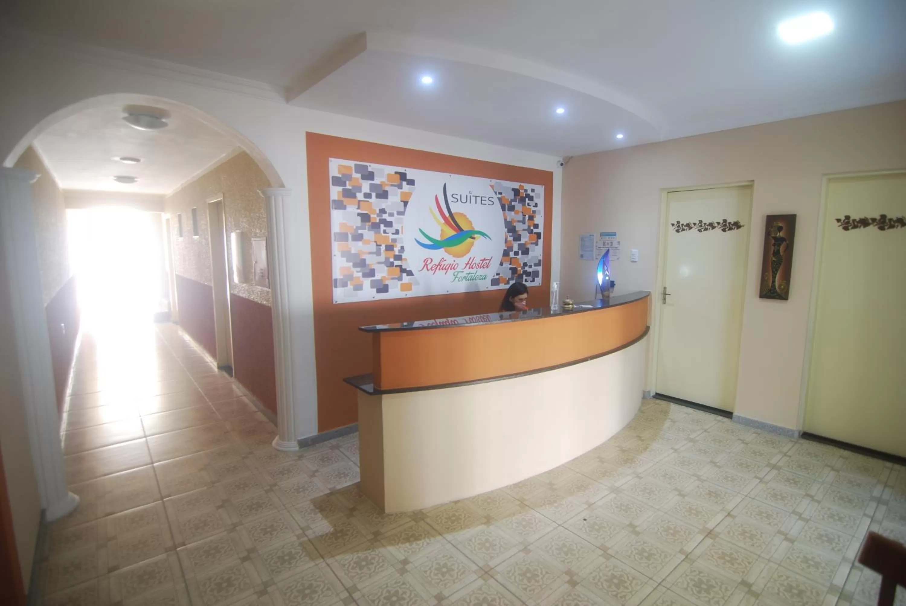 Lobby or reception in Refúgio Pousada Fortaleza