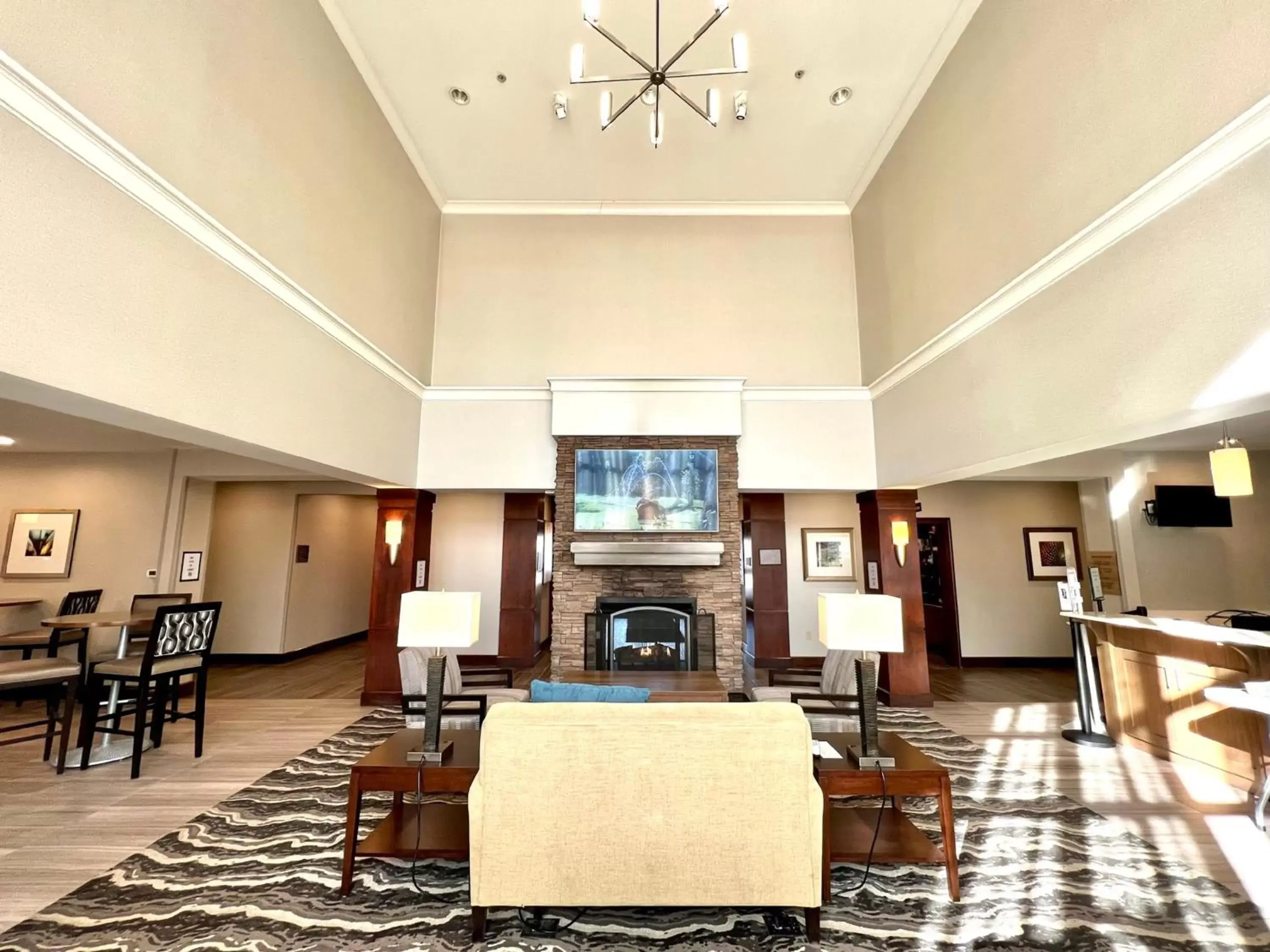 Property building, Restaurant/Places to Eat in Staybridge Suites Detroit-Novi