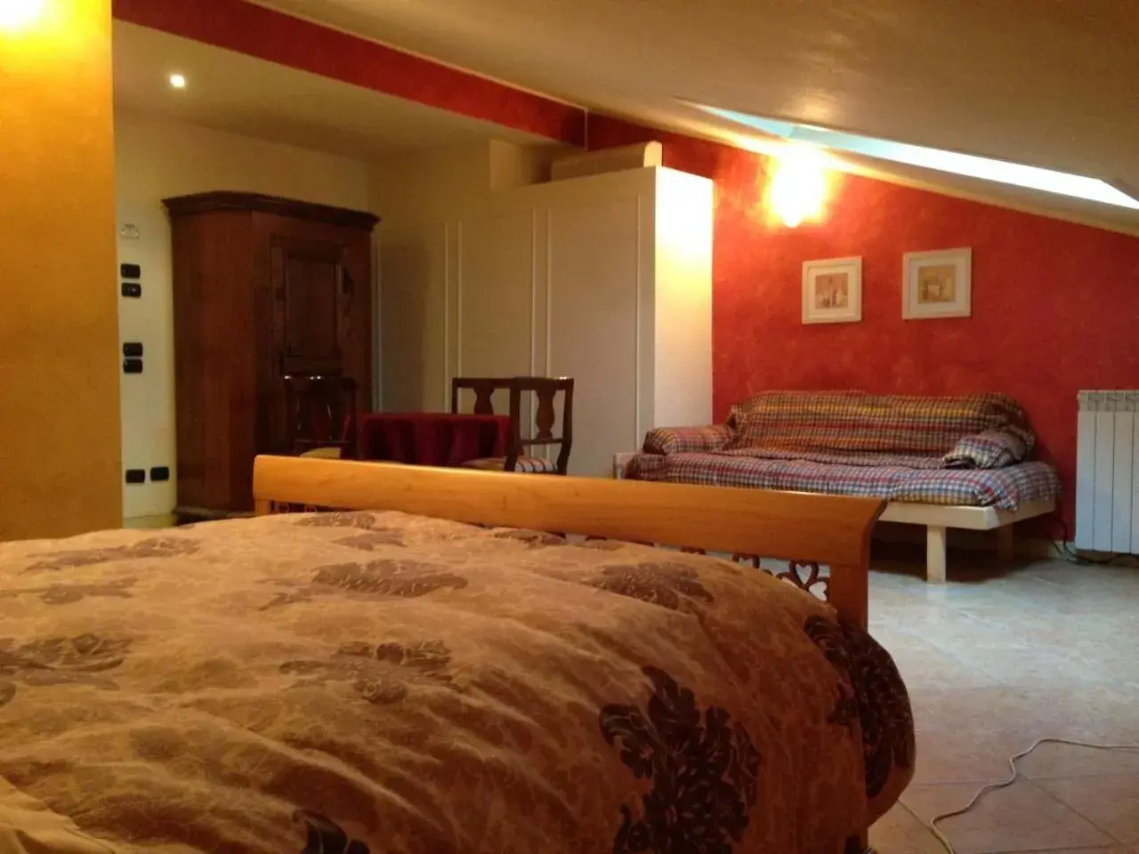 Quadruple Room in Hotel Due Colonne Quadruple Room in Hotel Due Colonne