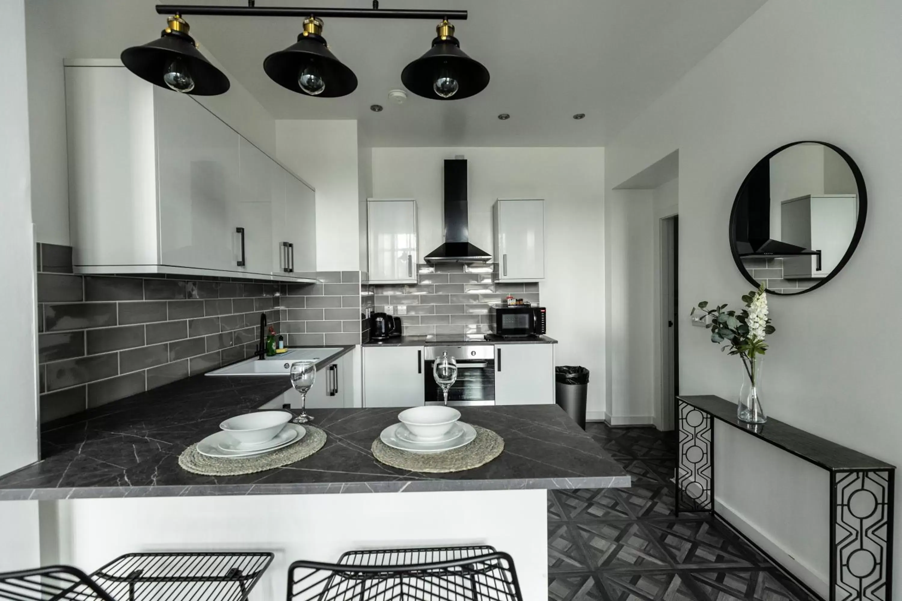 Kitchen/Kitchenette in Fletcher Apartments