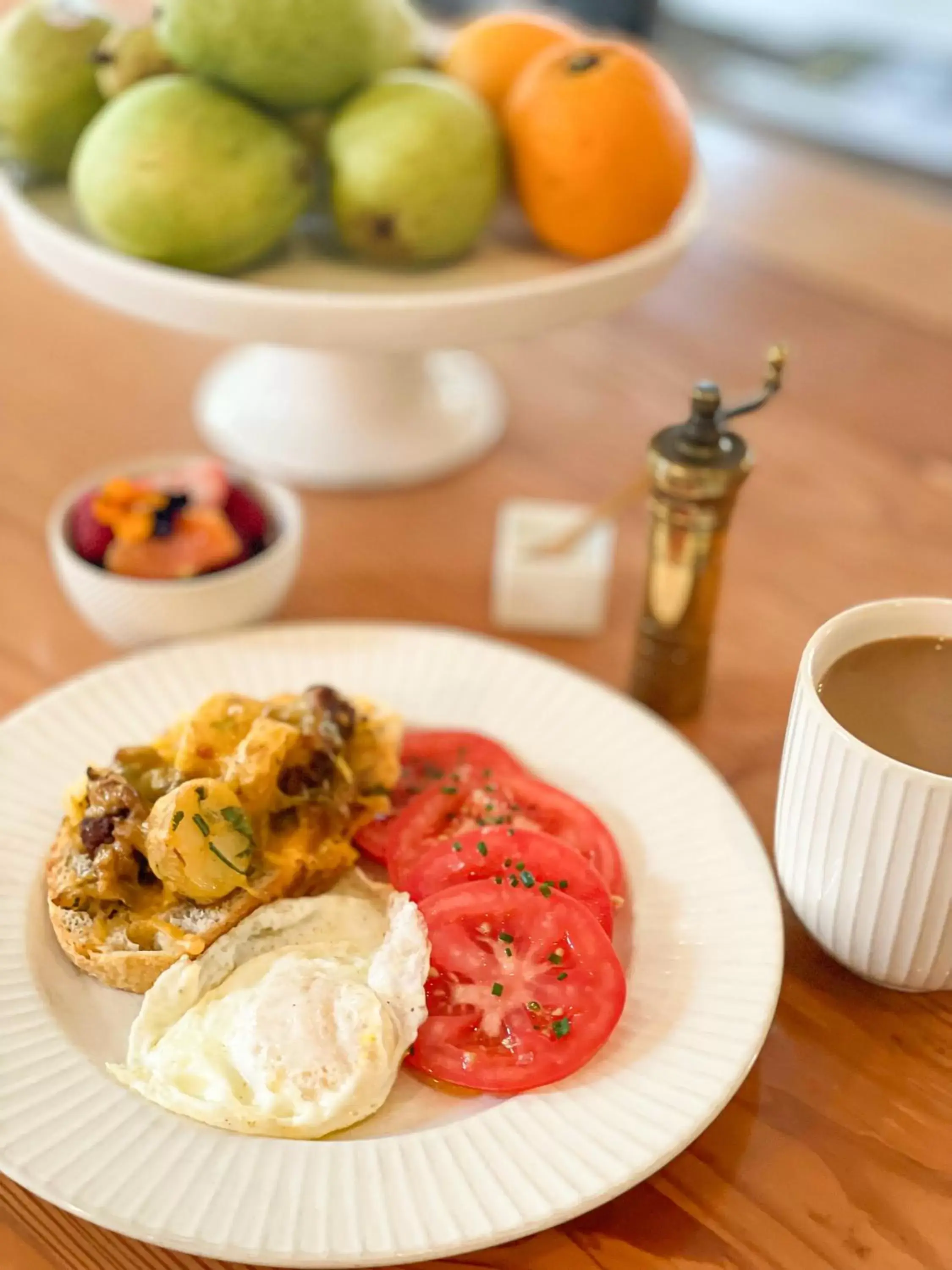 Breakfast in The Grape Leaf Inn