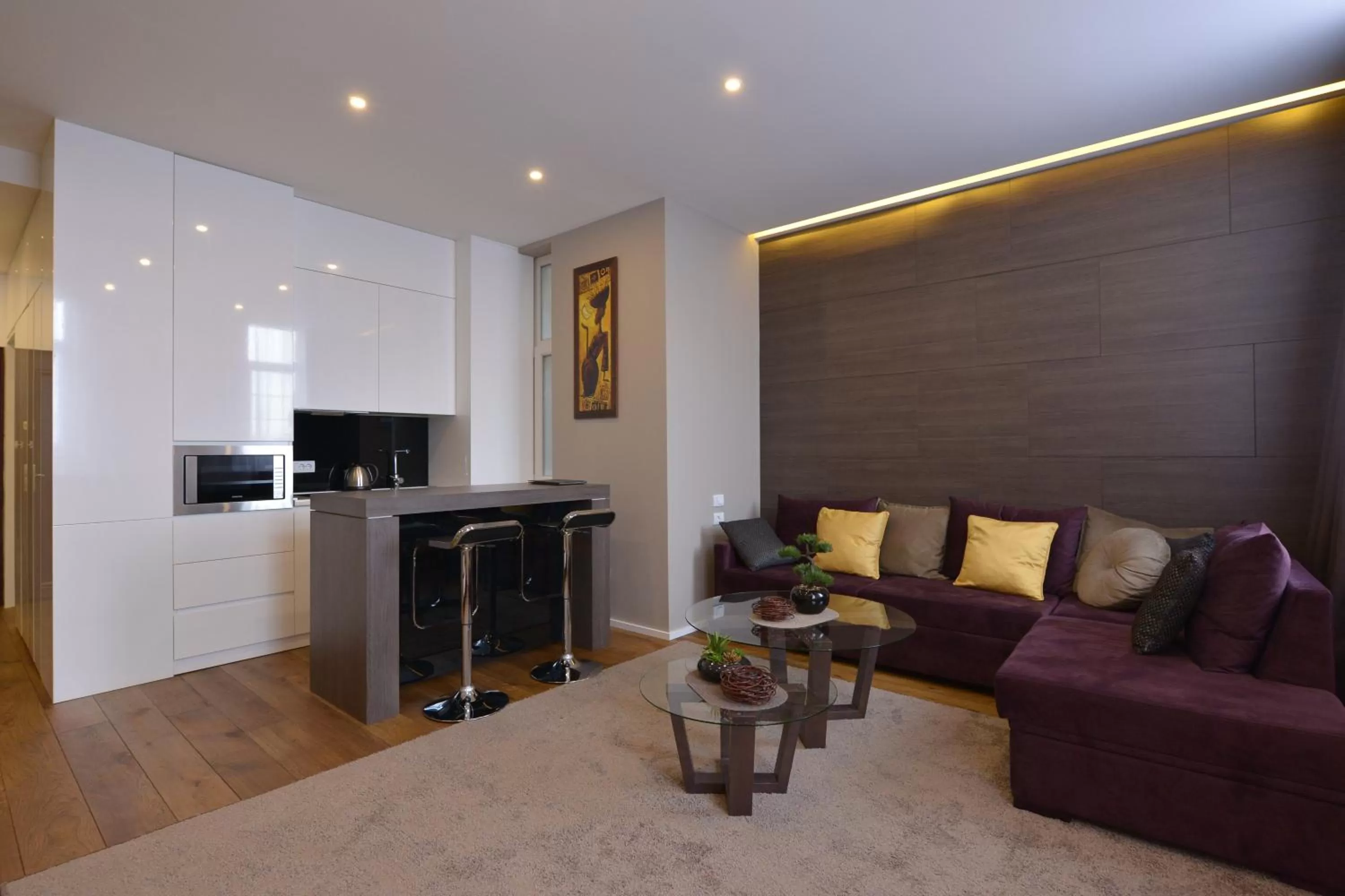 Kitchen or kitchenette in Boutique Rooms