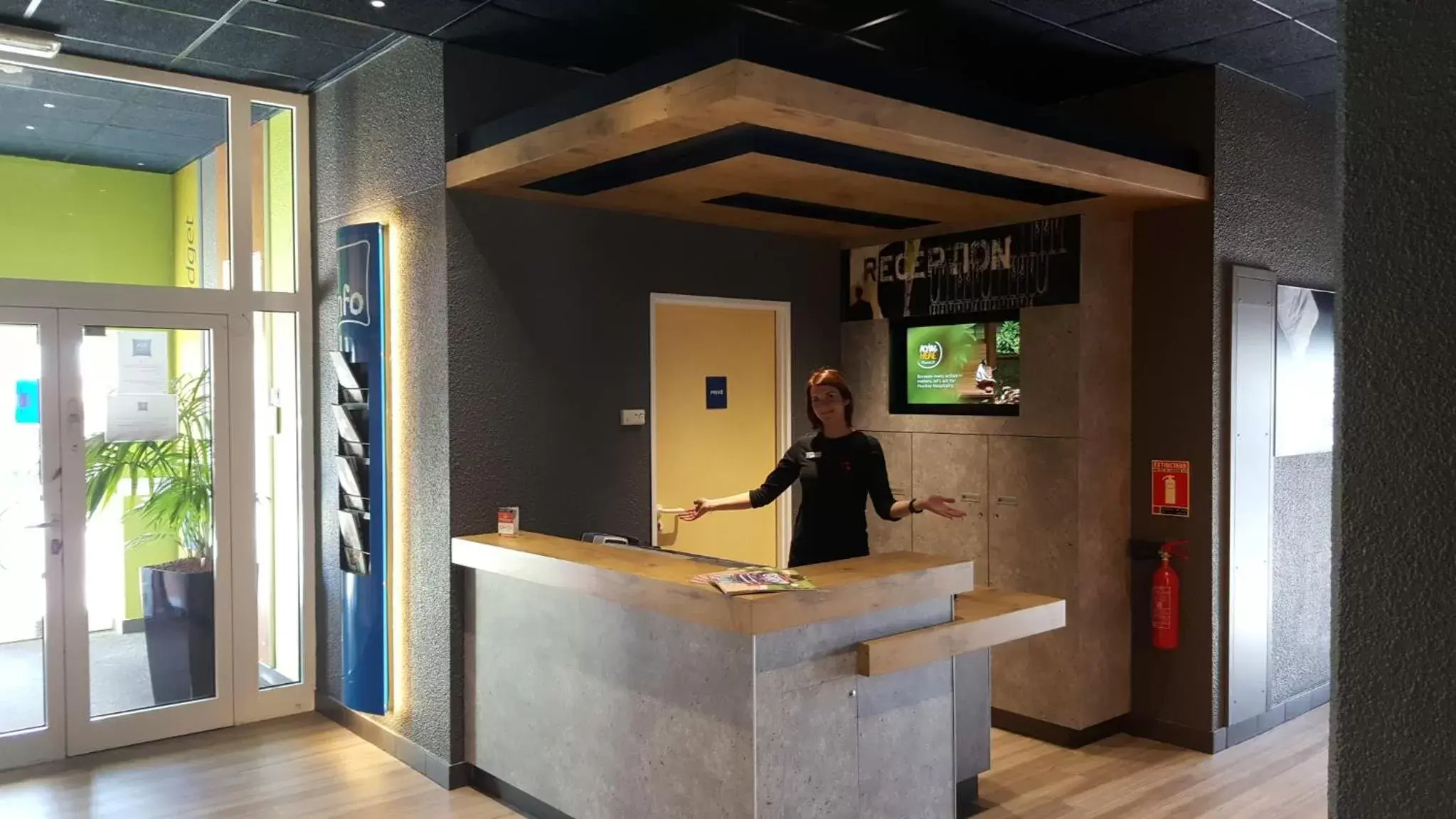 Lobby or reception, Lobby/Reception in ibis Budget Luxembourg Aeroport
