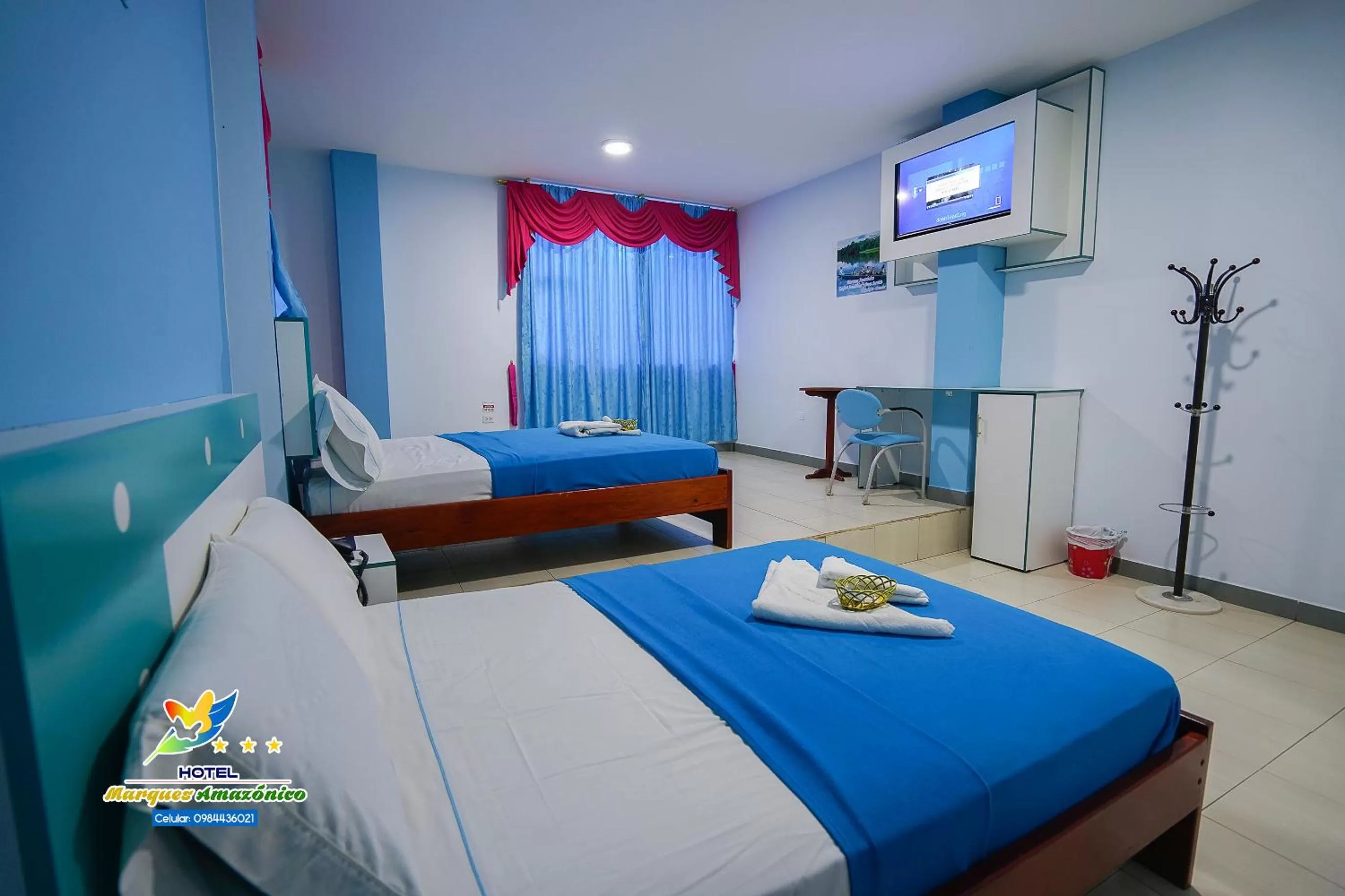 Photo of the whole room, Bed in Hotel Marques Amazonico