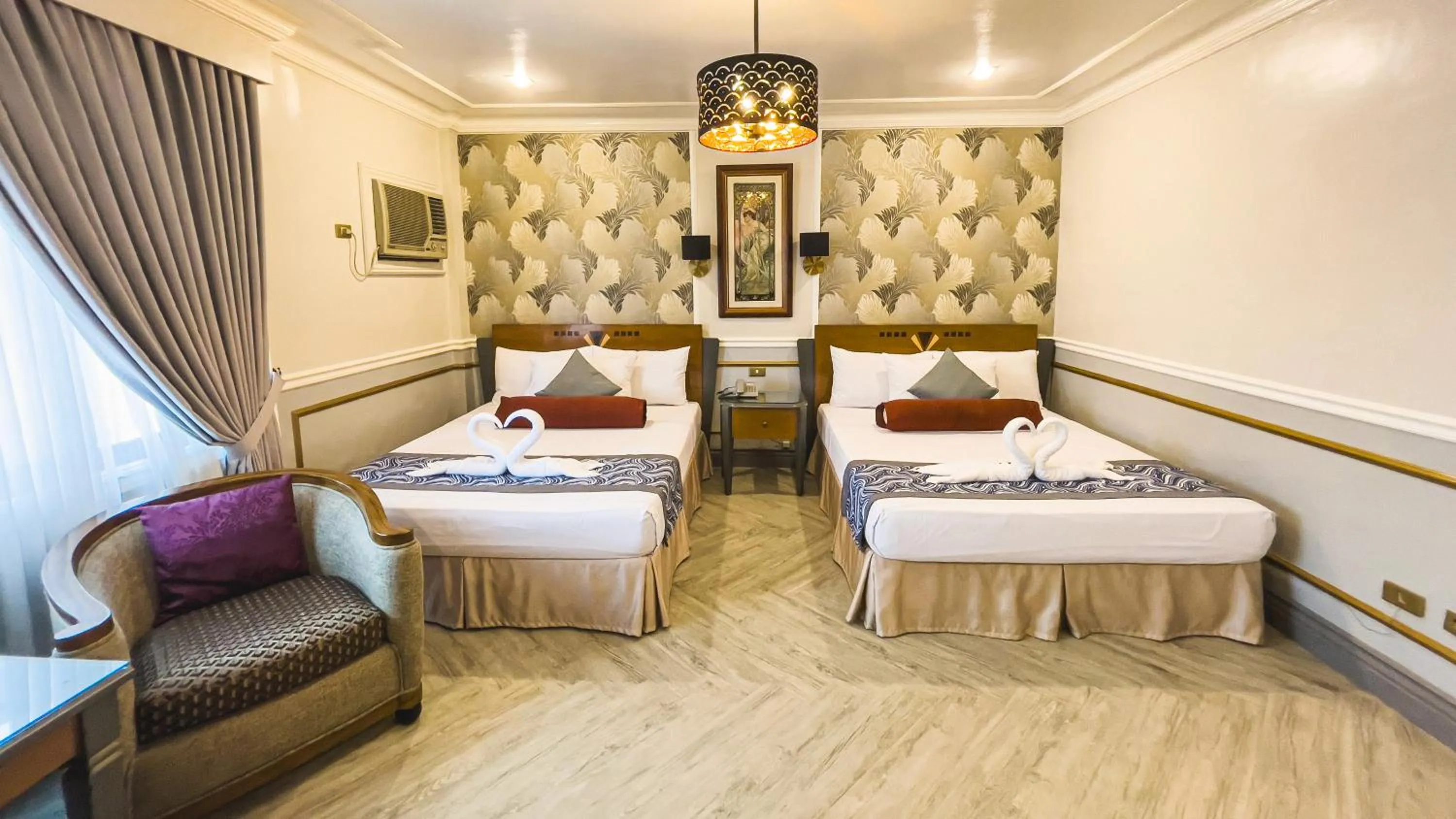 Bed in Miramar Hotel