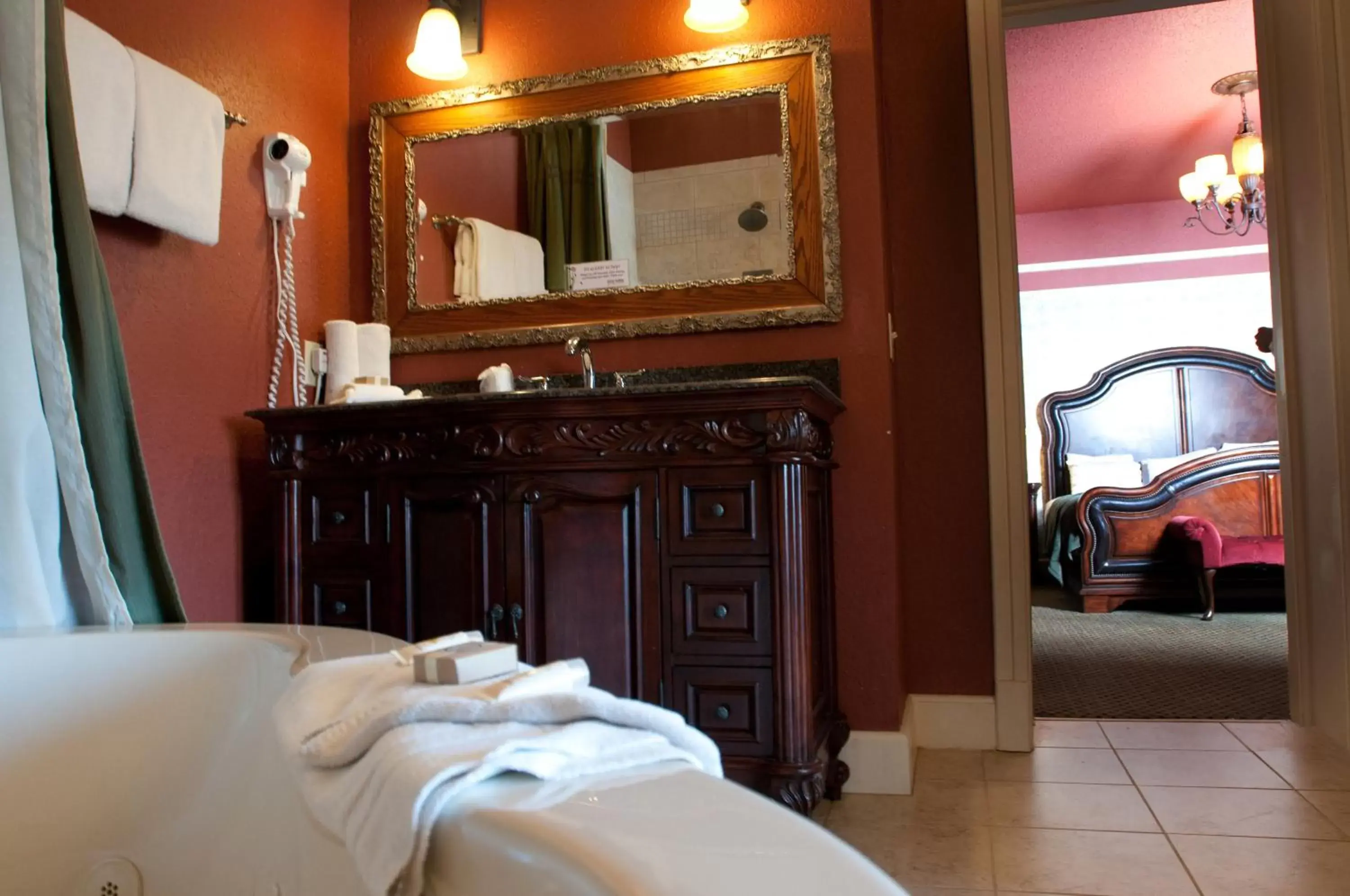 Bed in 1886 Crescent Hotel and Spa Bed in 1886 Crescent Hotel and Spa