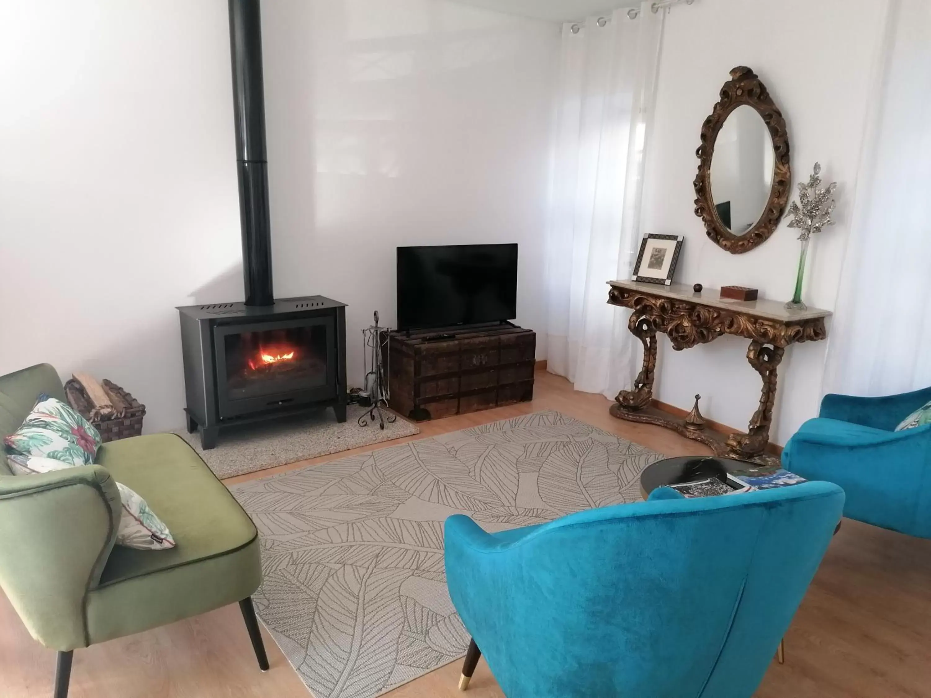 Living room, Seating Area in Casa da Careca