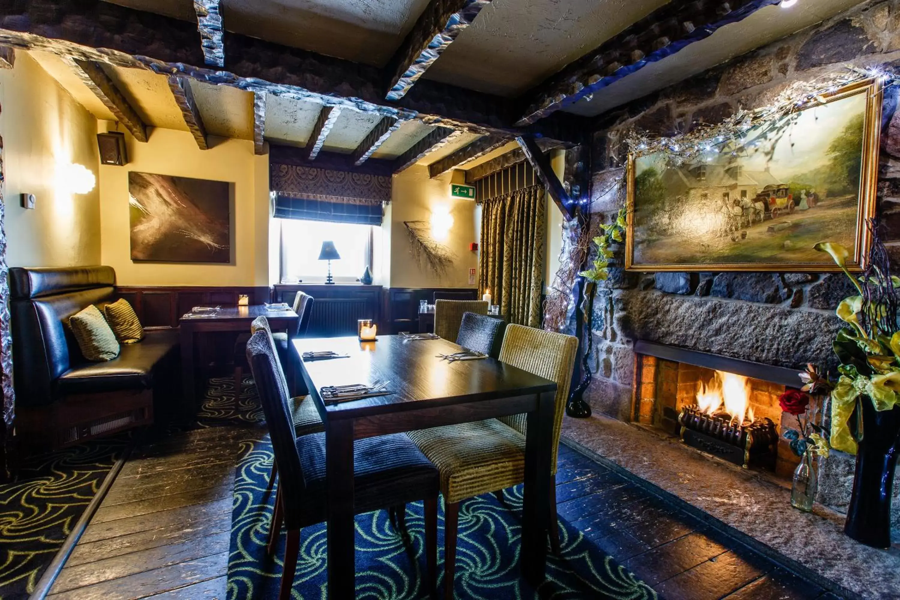 Lounge or bar in The Cock and Bull