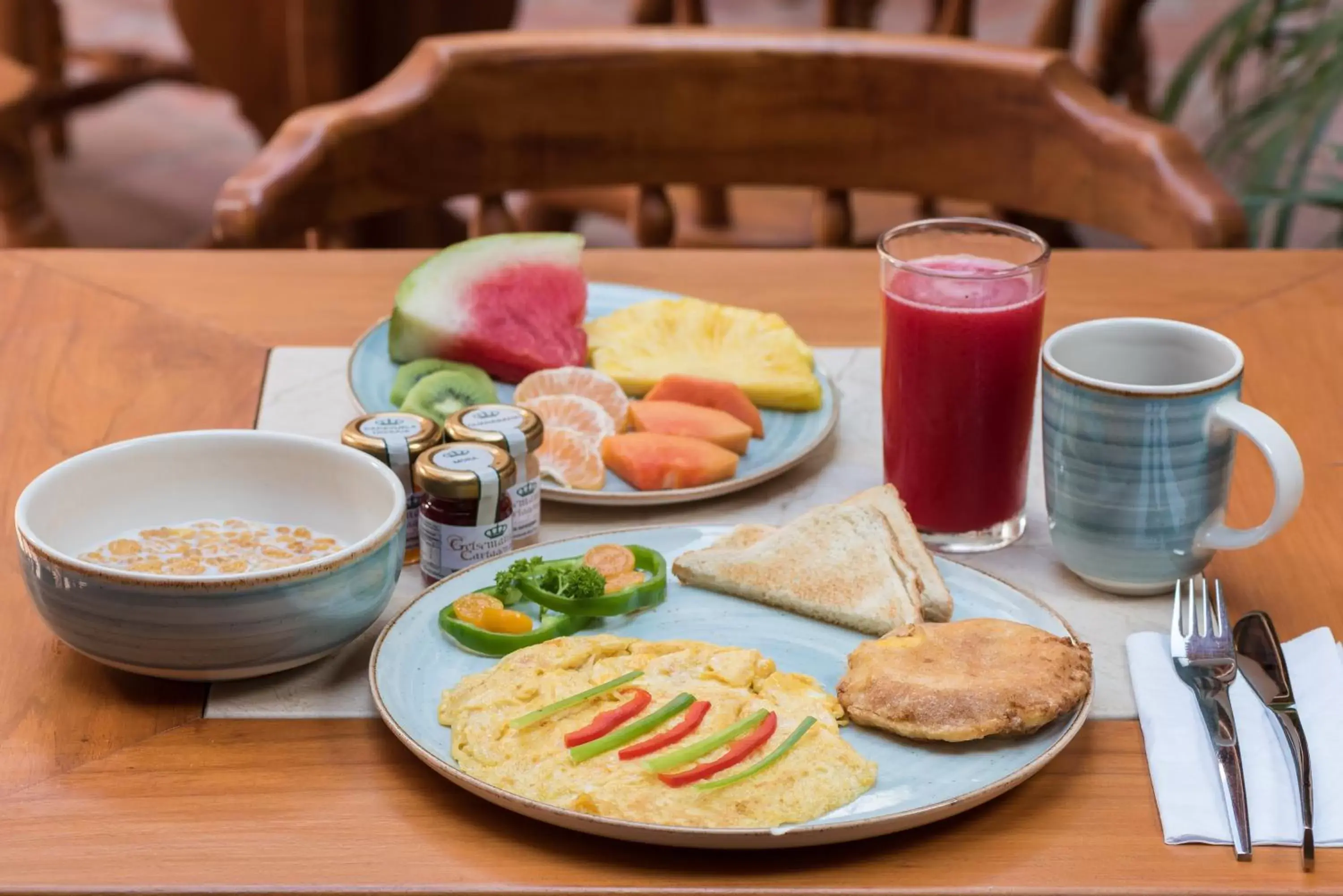 Breakfast in Getsemani Cartagena Hotel