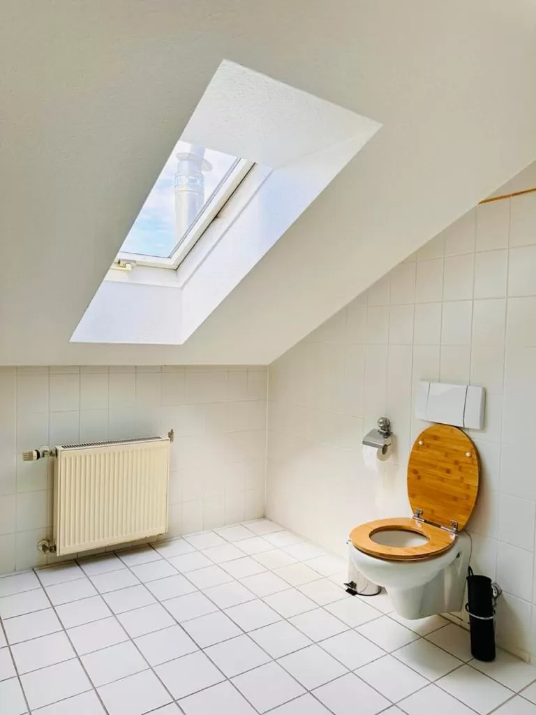 Bathroom in Saale, Marktplatz Zentrum, Apartmenthaus am Dom von Plant Room