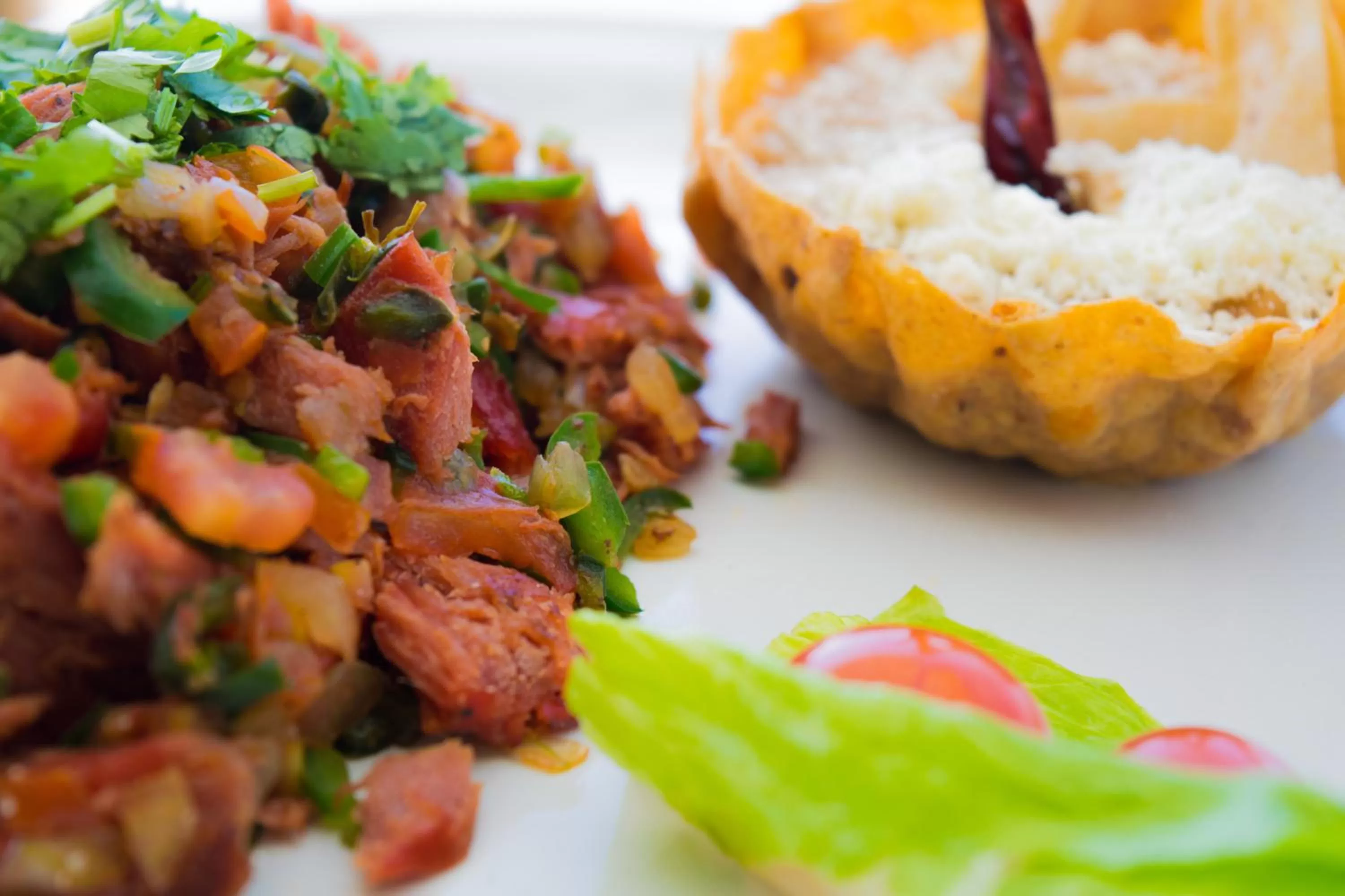 Food in Costa de Oro Beach Hotel