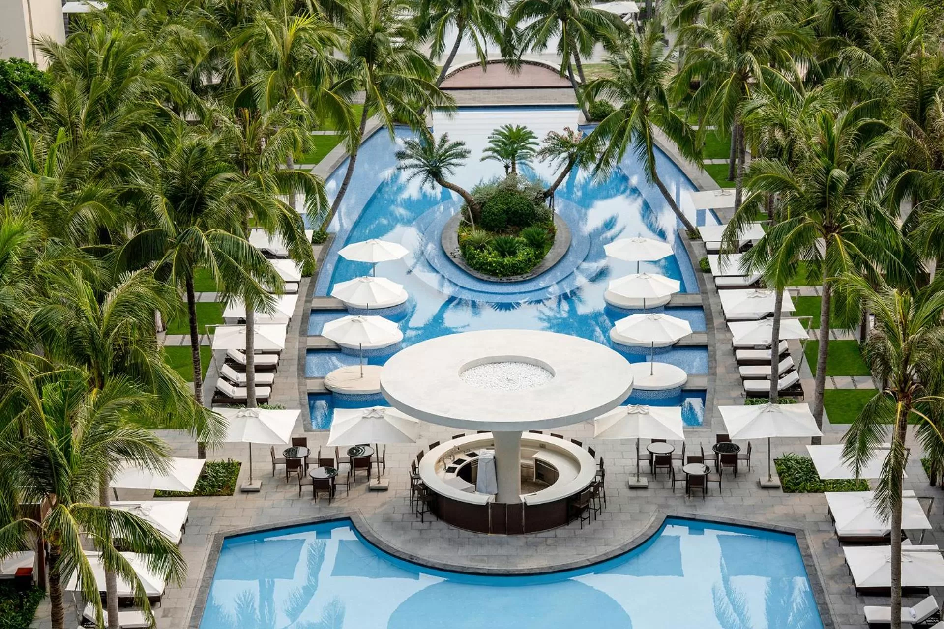 Swimming pool in Shilla Monogram Danang
