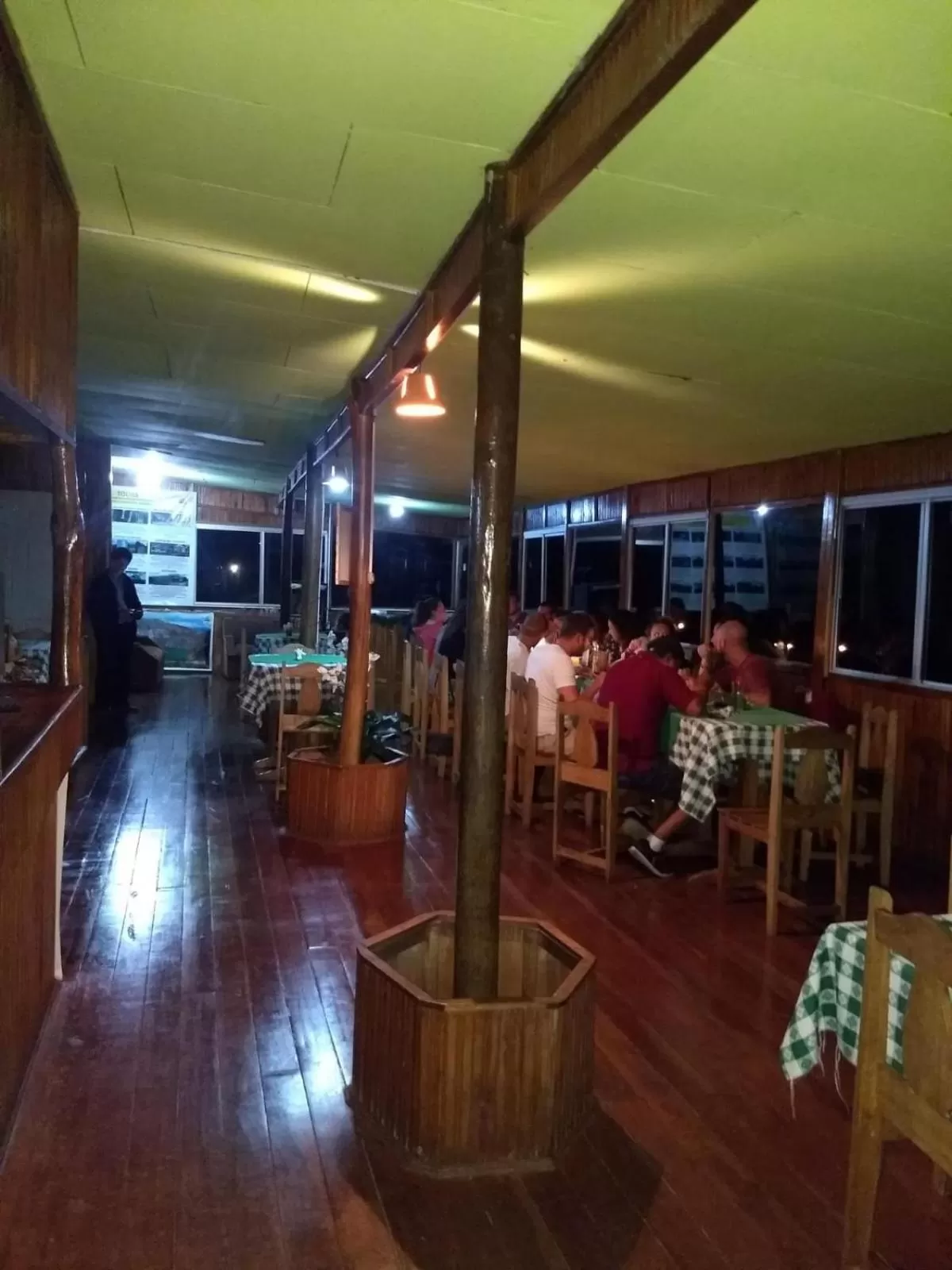 Restaurant/places to eat in Hotel Green Mountain turrialba