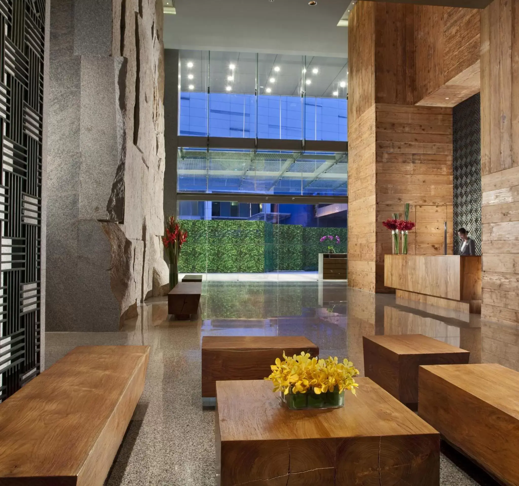 Property building in Oasia Hotel Novena, Singapore by Far East Hospitality Property building in Oasia Hotel Novena, Singapore by Far East Hospitality