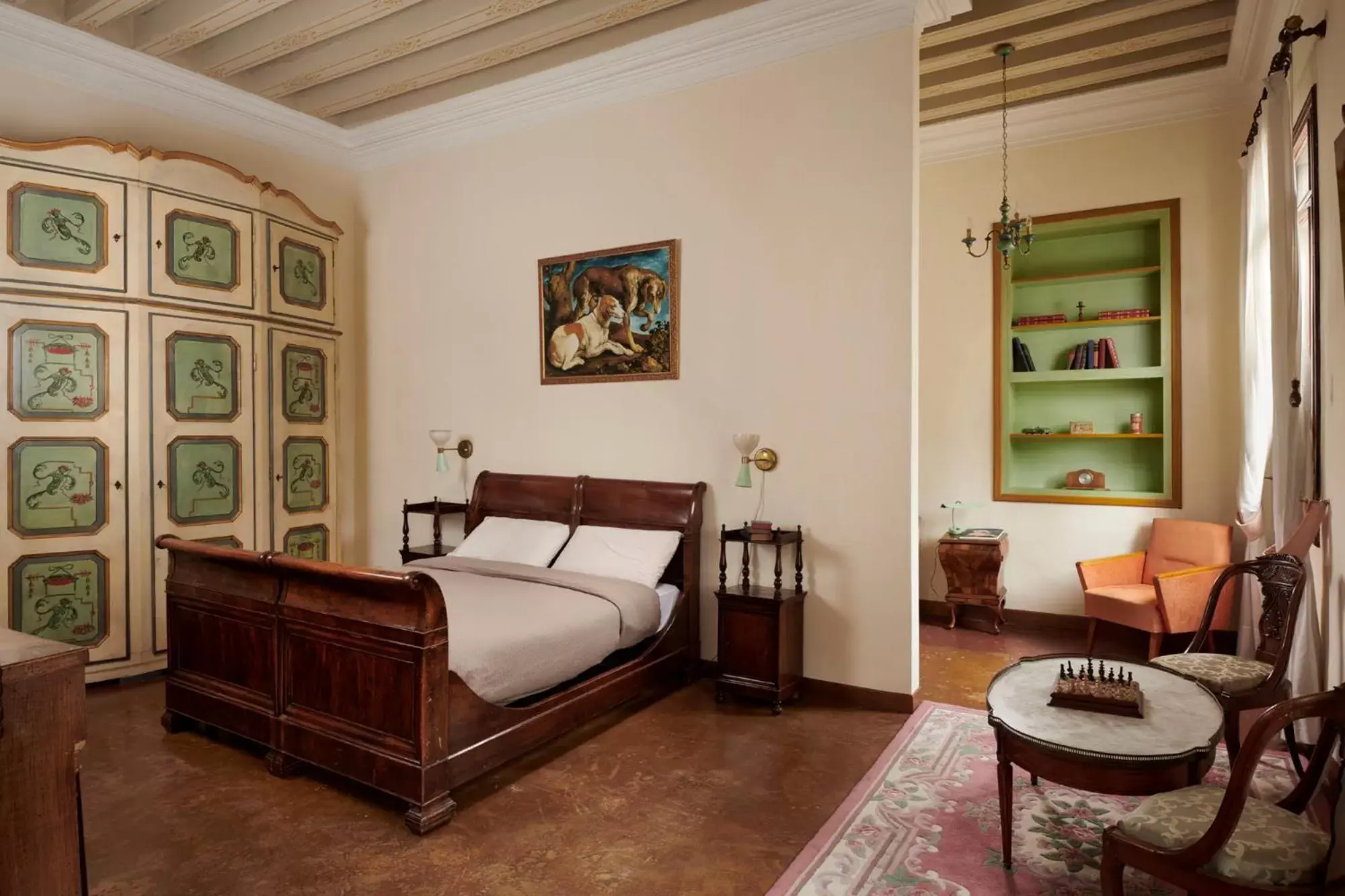 Bedroom, Seating Area in Villa Stecchini