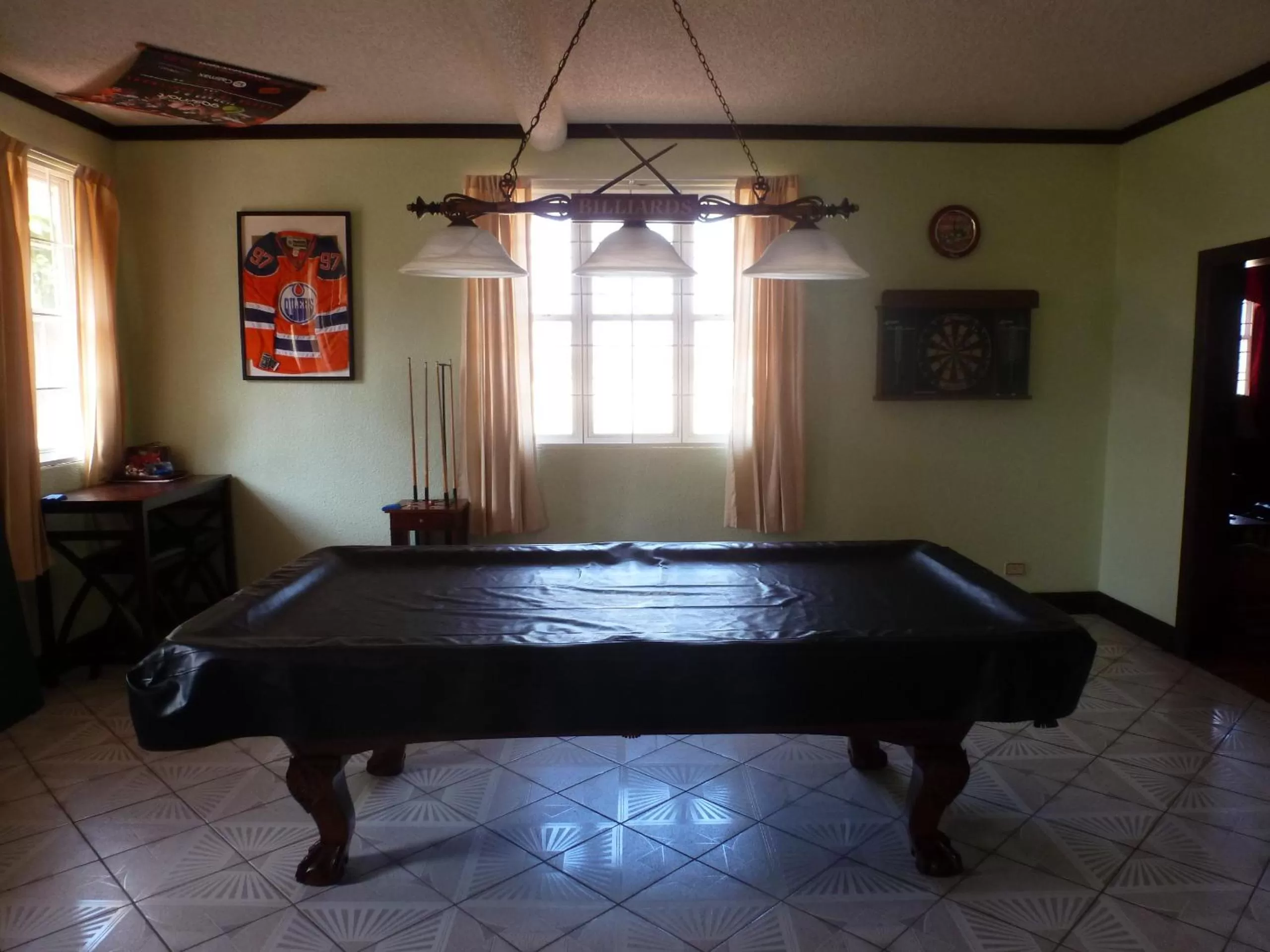 Billiard in Playa Hermosa Inn at the beach