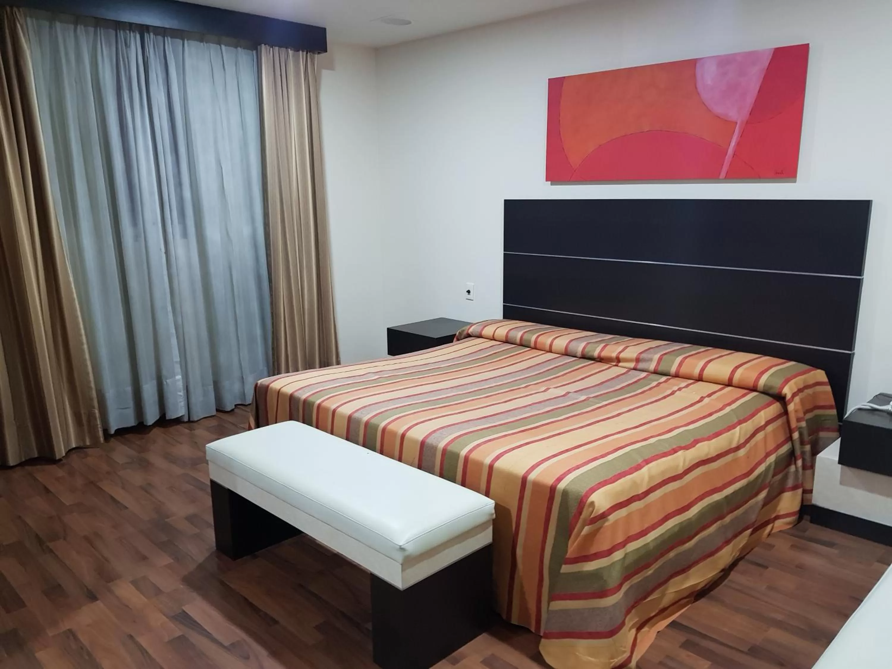 Bed in Hotel Paraiso