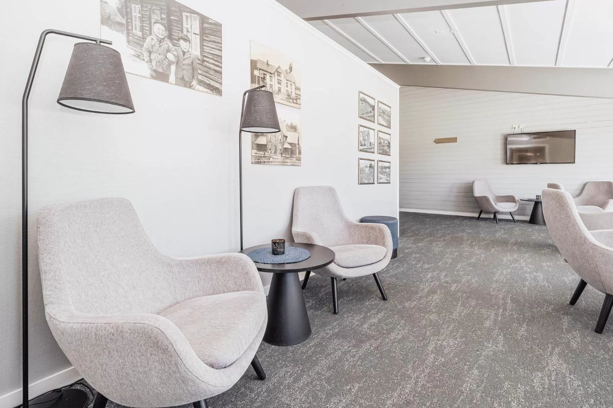 Living room in Frich's Hotell og Spiseri Alvdal