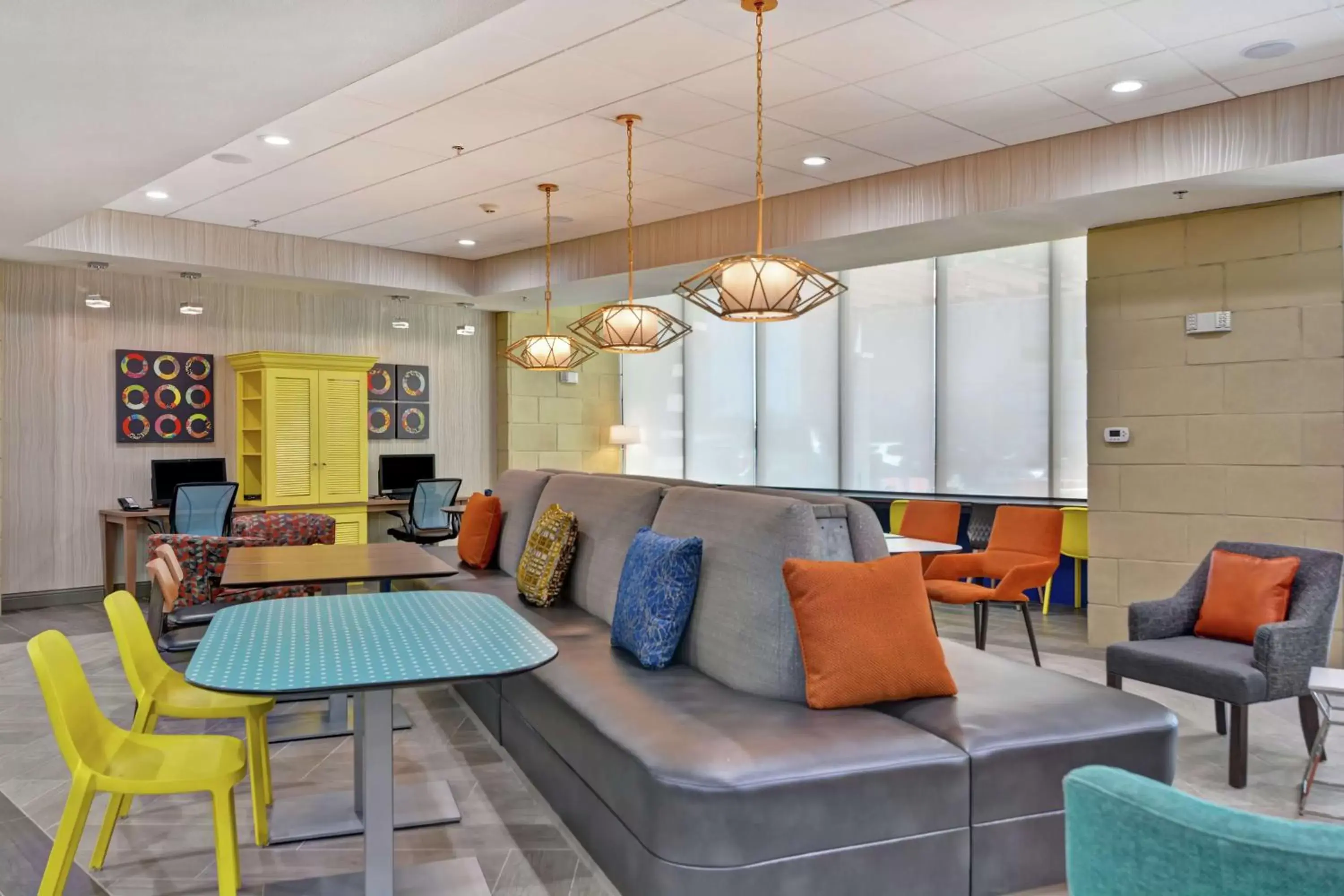 Lobby or reception in Home2 Suites By Hilton McKinney