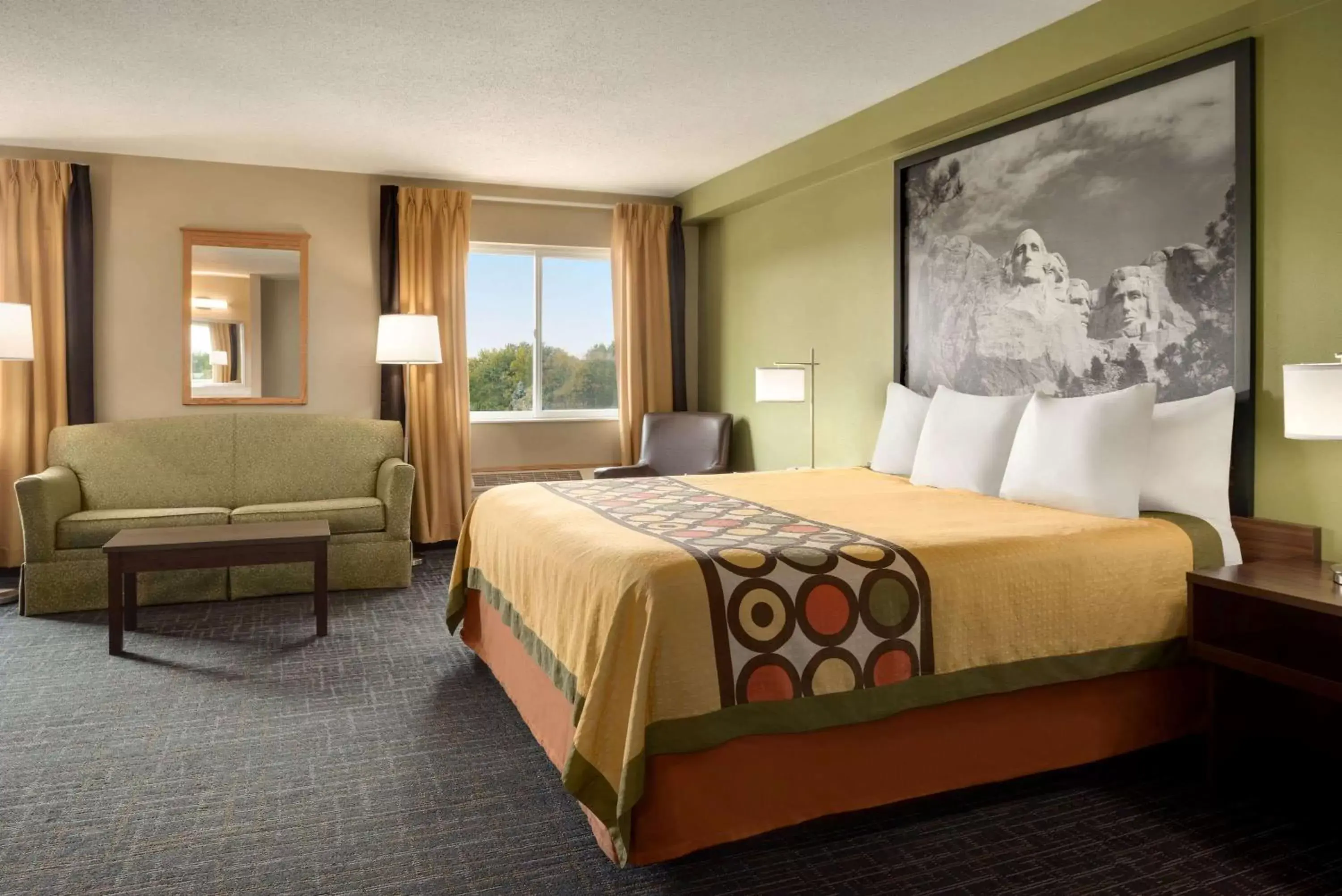 Photo of the whole room in Super 8 by Wyndham Sioux Falls