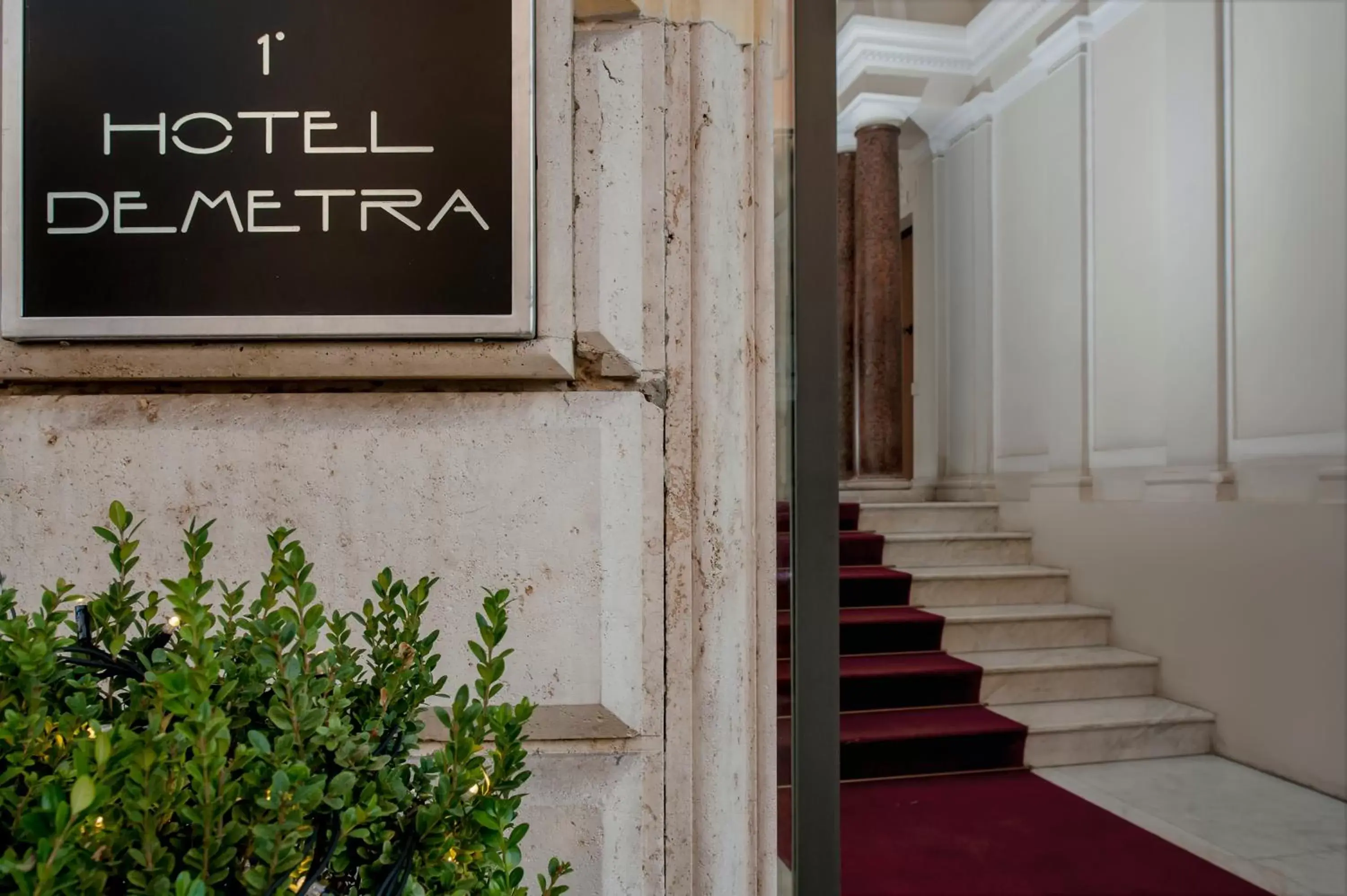 Facade/entrance, Property Logo/Sign in Demetra Hotel