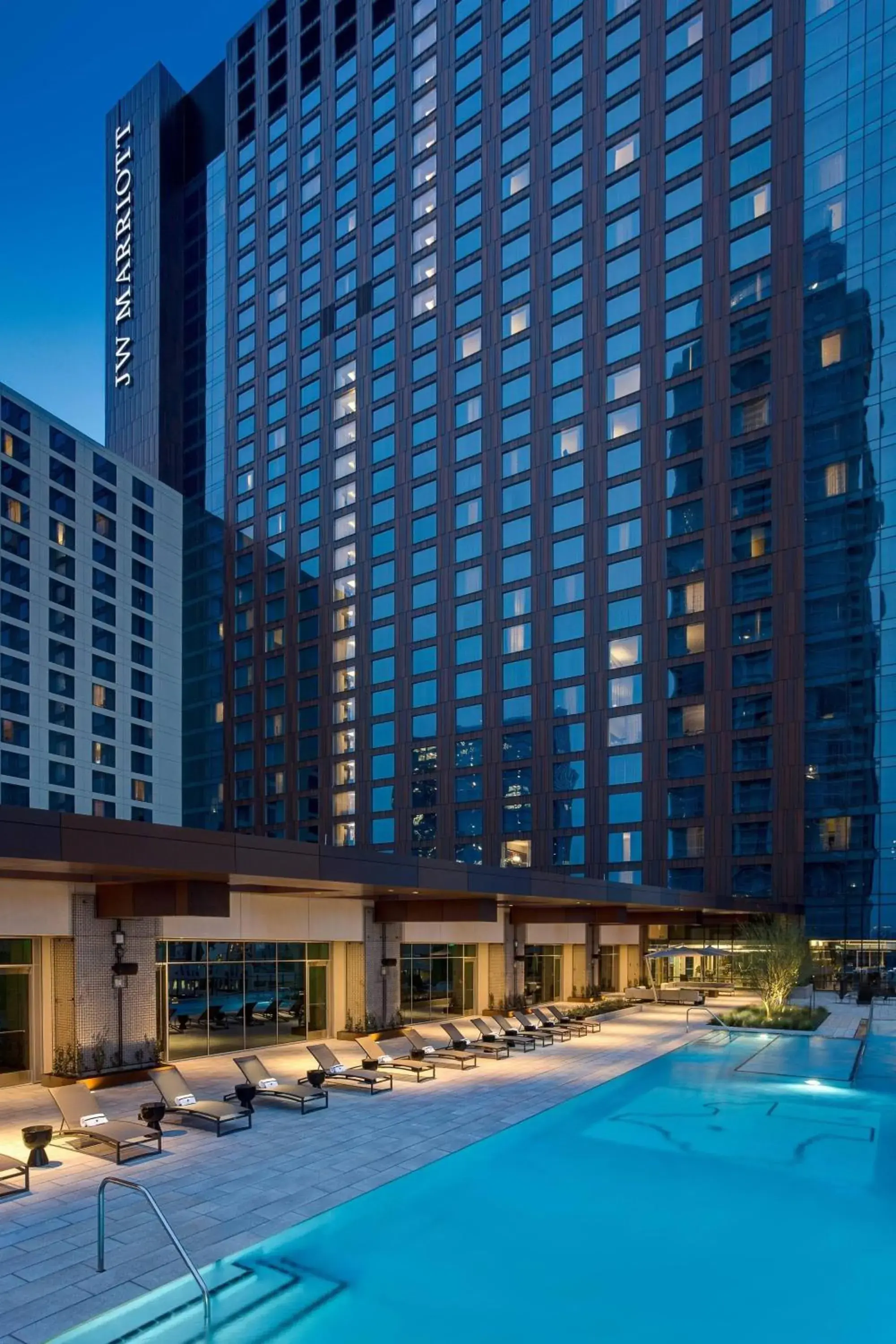 Swimming pool, Property Building in JW Marriott Austin