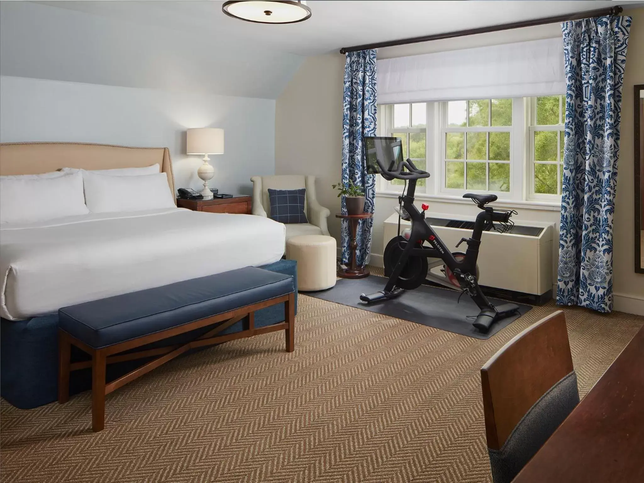 Bedroom, Fitness Center/Facilities in Boar's Head Resort