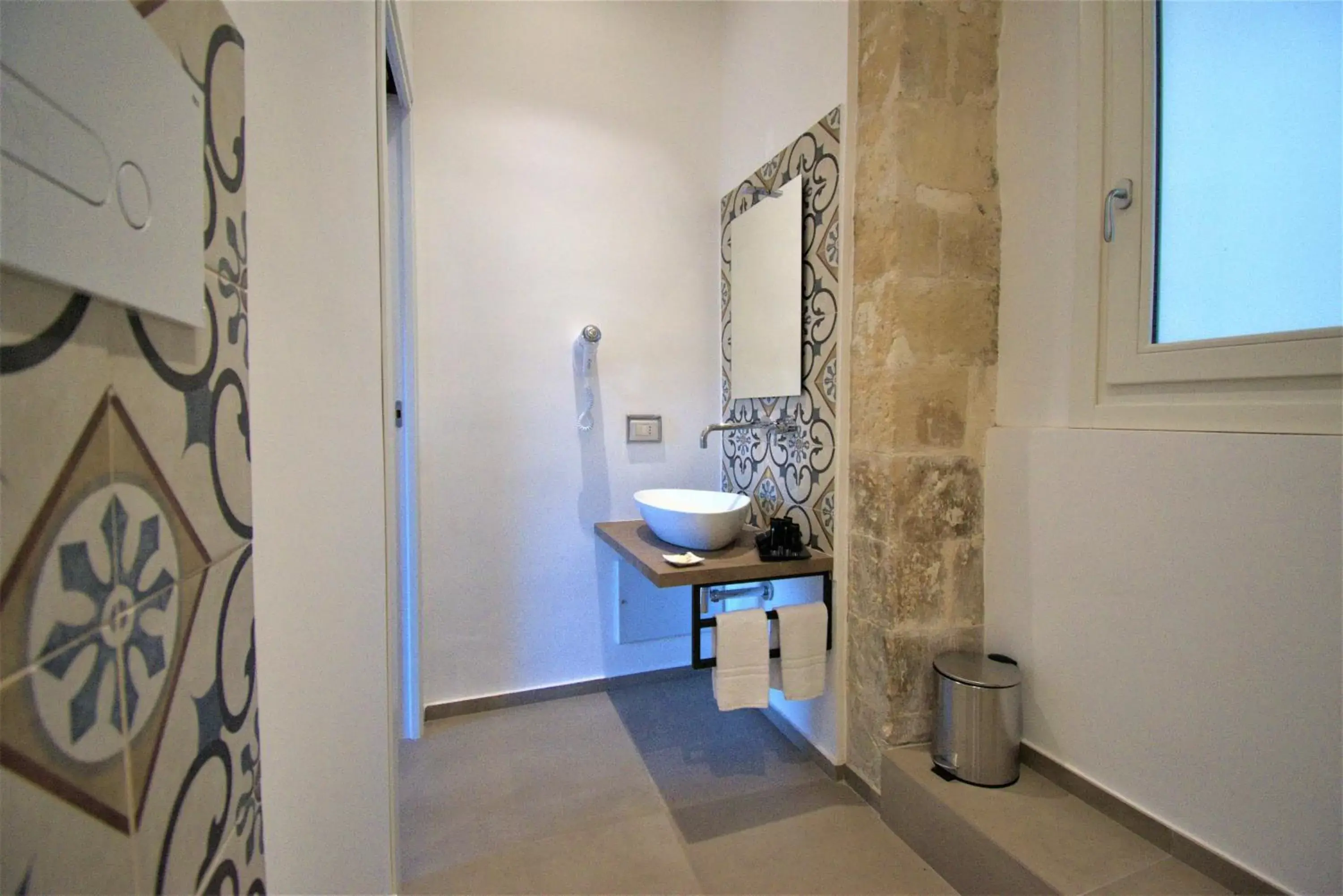 Bathroom in B&B Cuore Barocco
