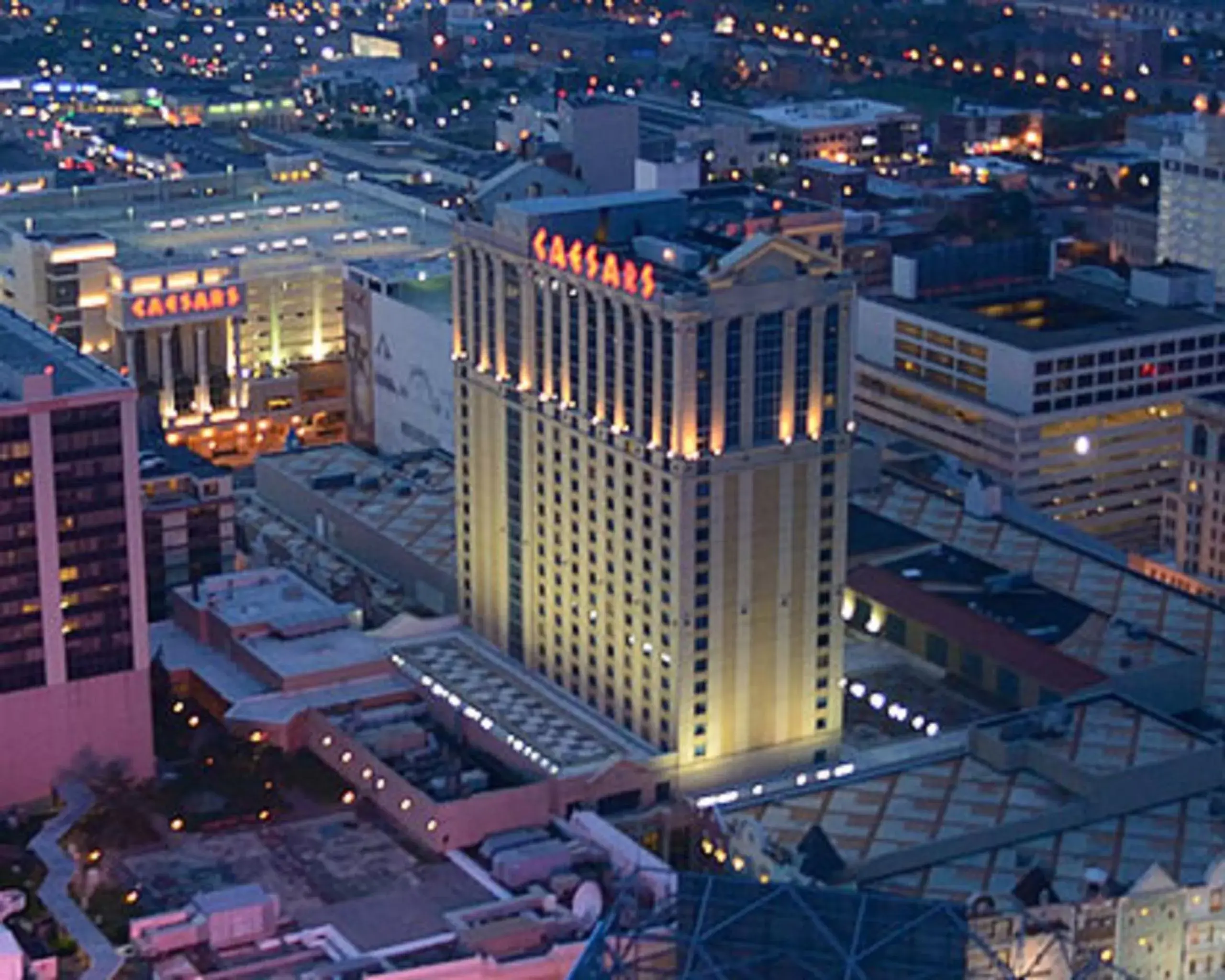 Restaurant/places to eat, Bird's-eye View in Caesars Atlantic City Hotel & Casino