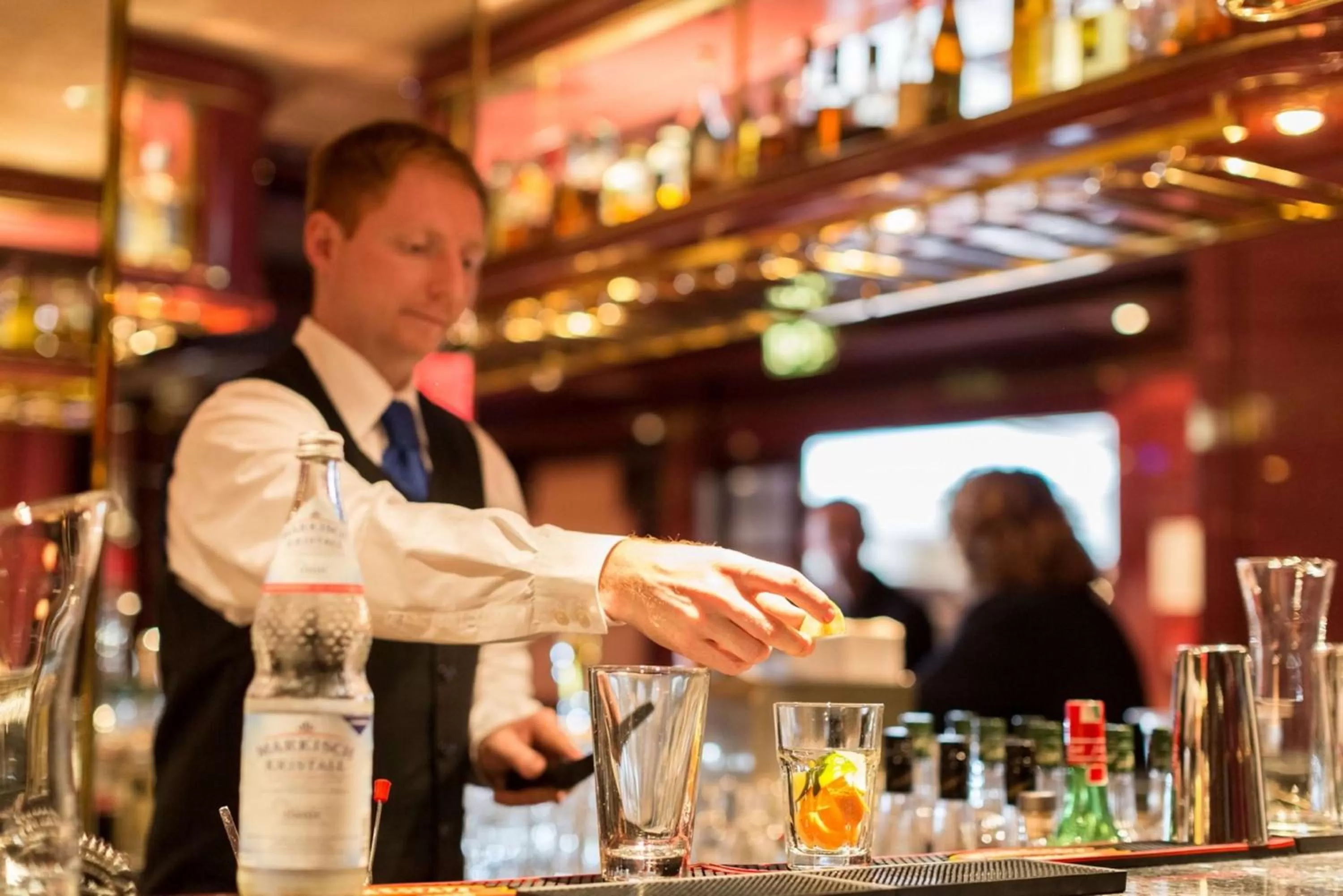 Lounge or bar in Radisson Blu Hotel Cottbus