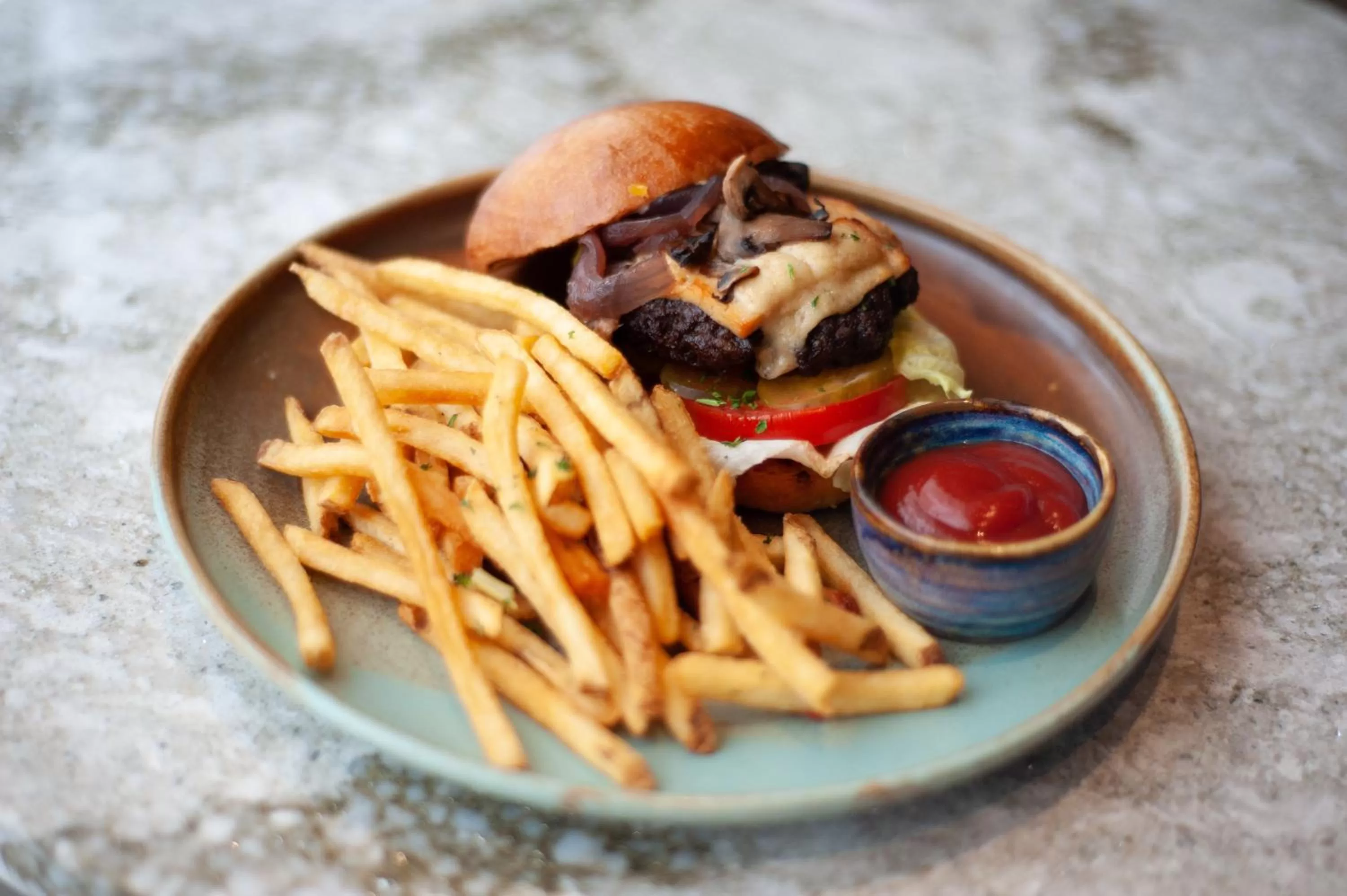 Food in Matrix Hotel