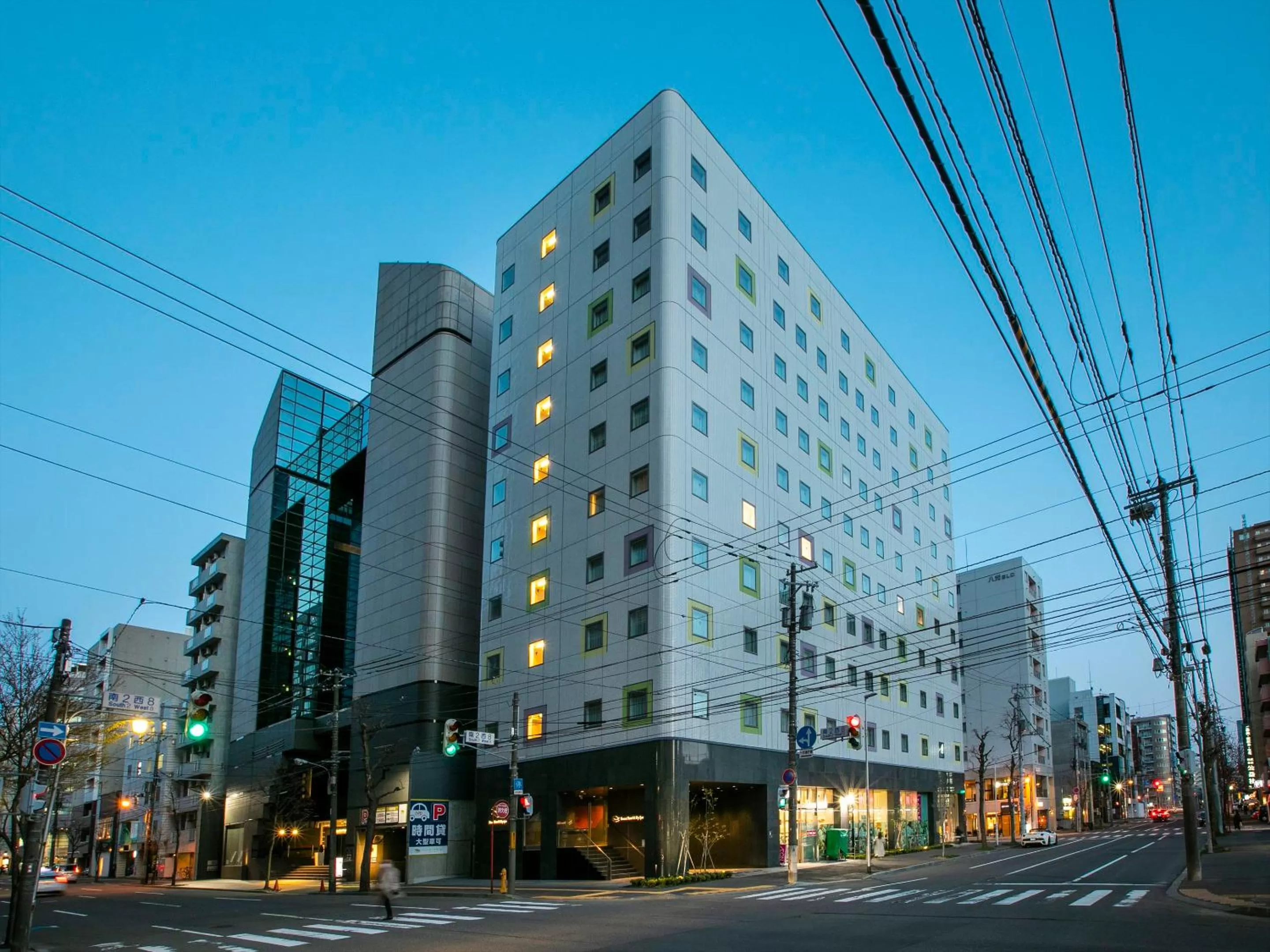 Property building in Tenza Hotel & SKYSPA at Sapporo Central