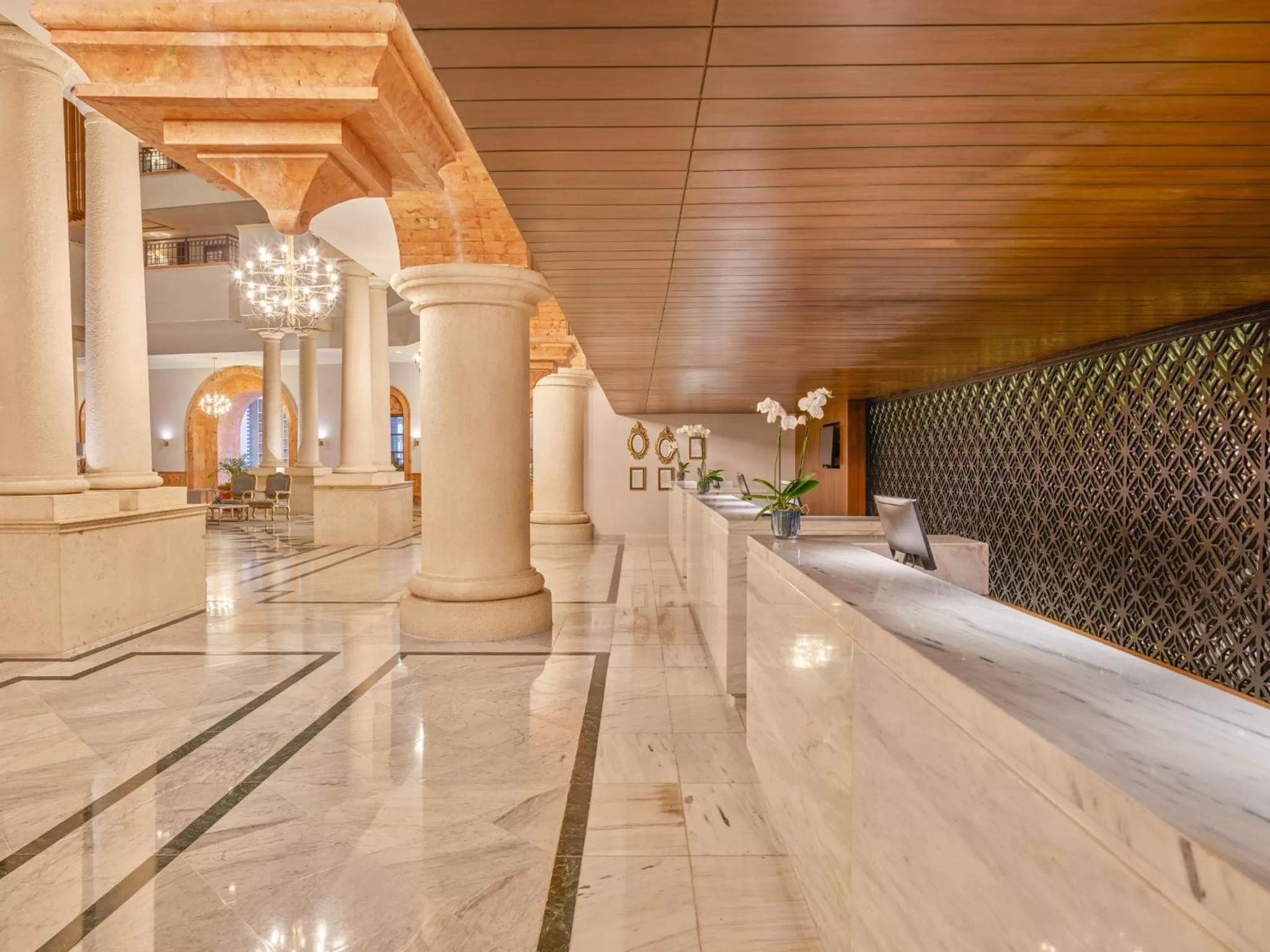Lobby or reception in Fiesta Americana Merida