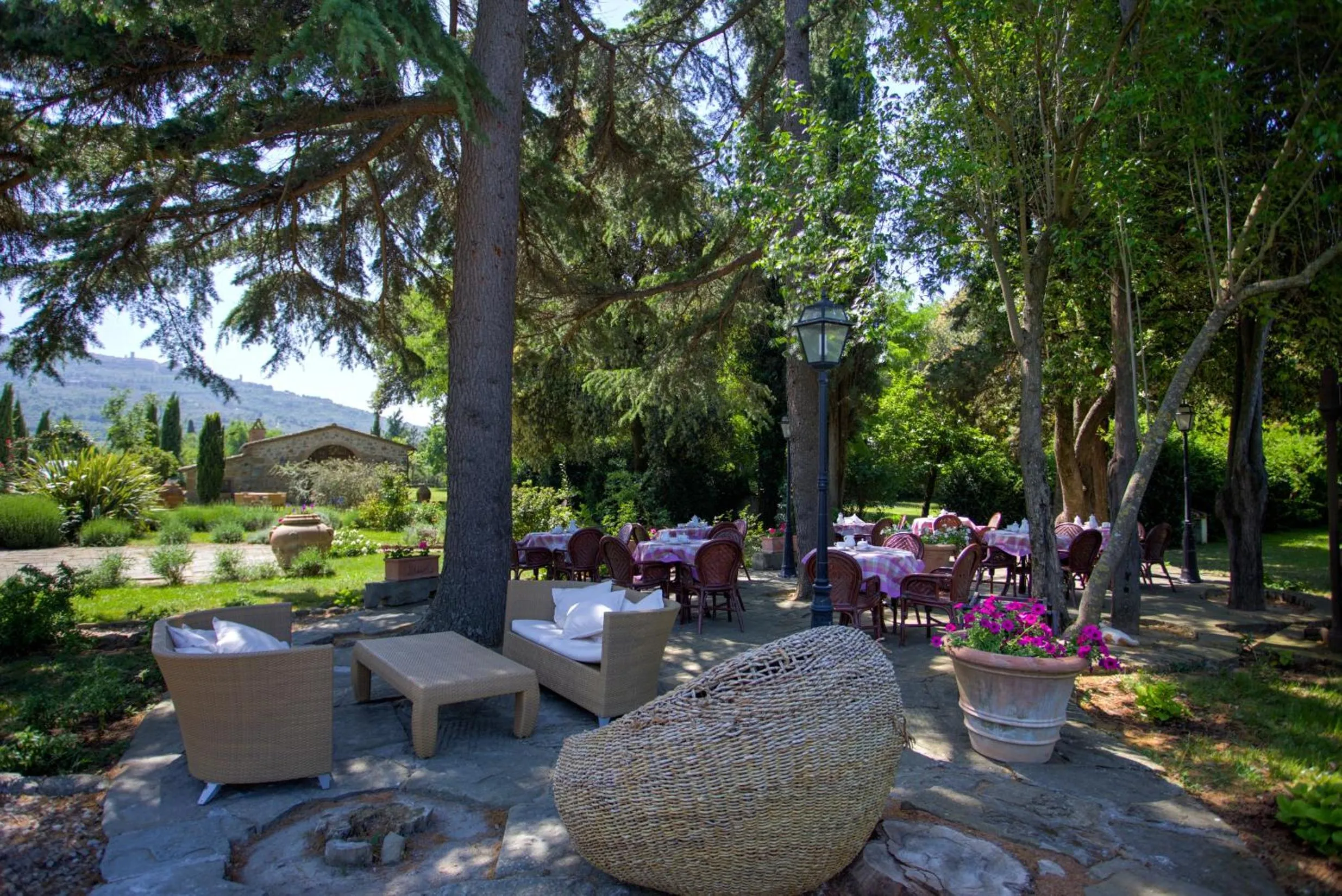 Patio in Relais Villa Baldelli