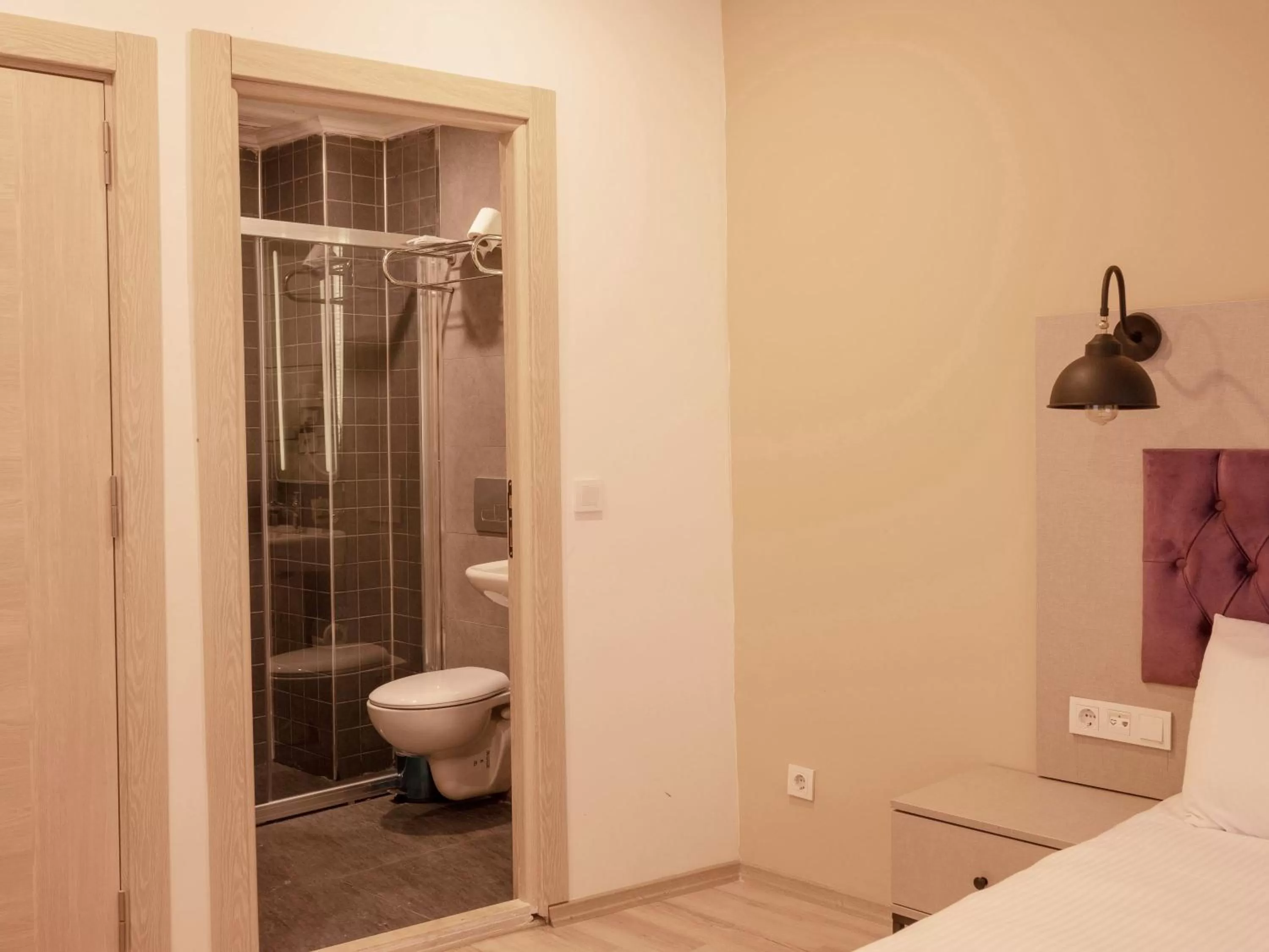 Shower in The Lola Hotel