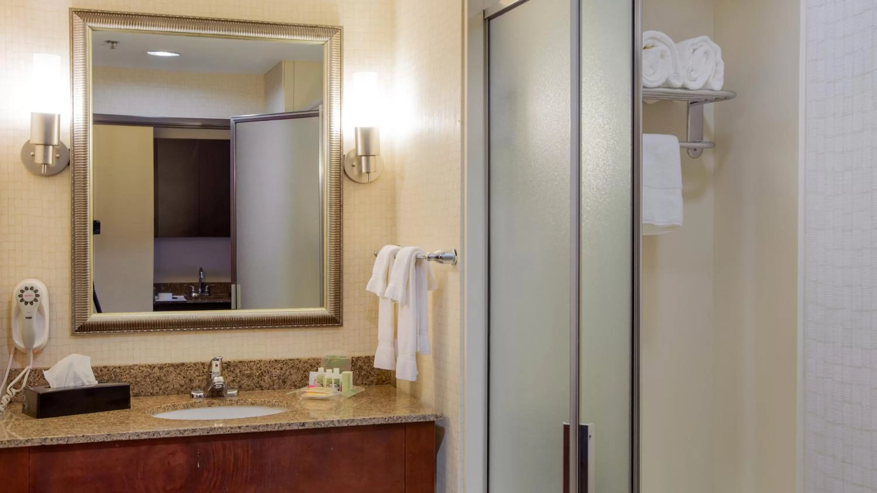 Bathroom in Holiday Inn Oklahoma City Airport by IHG