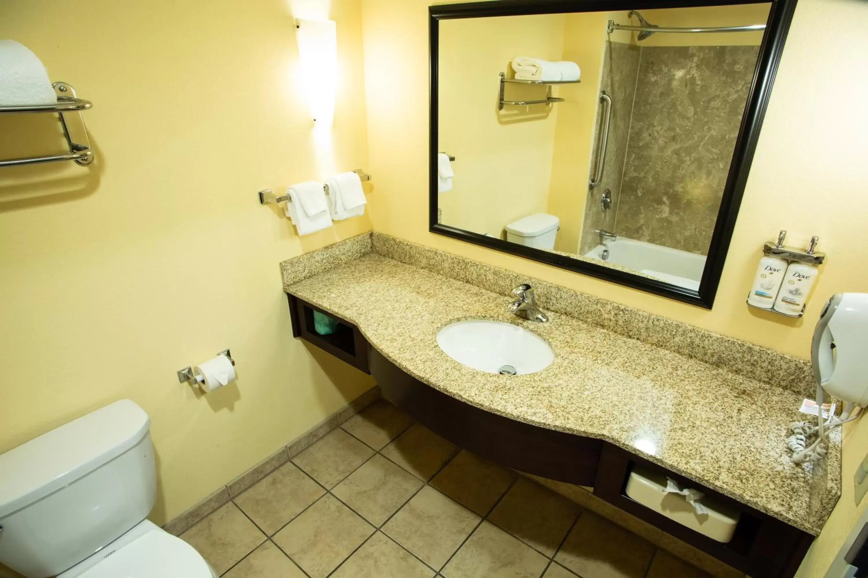 Shower, Bathroom in Holiday Inn Express Harrisburg West, an IHG Hotel