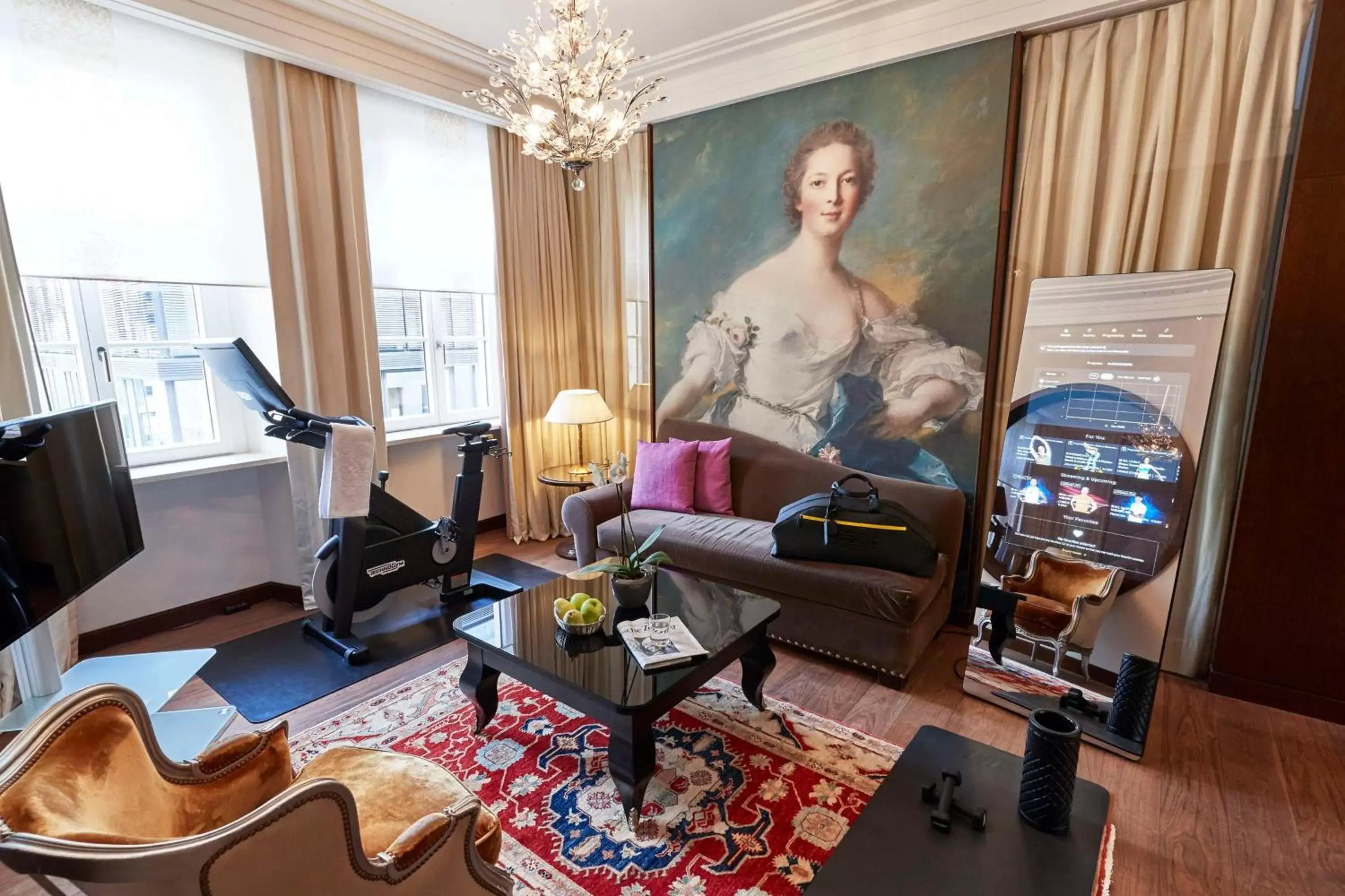 Bedroom in Vier Jahreszeiten Kempinski München