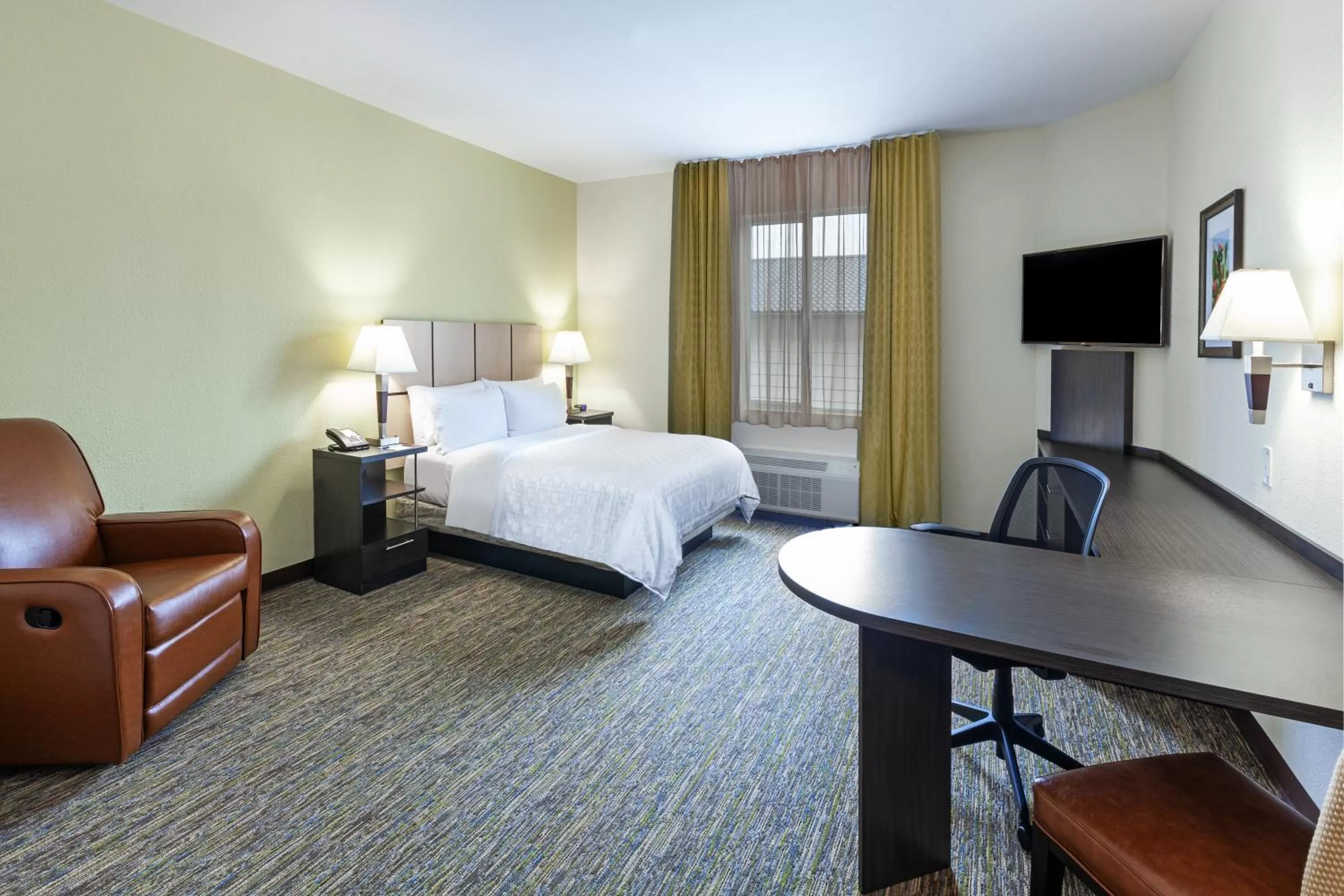 Bedroom, Bed in Candlewood Suites Houston - Spring by IHG