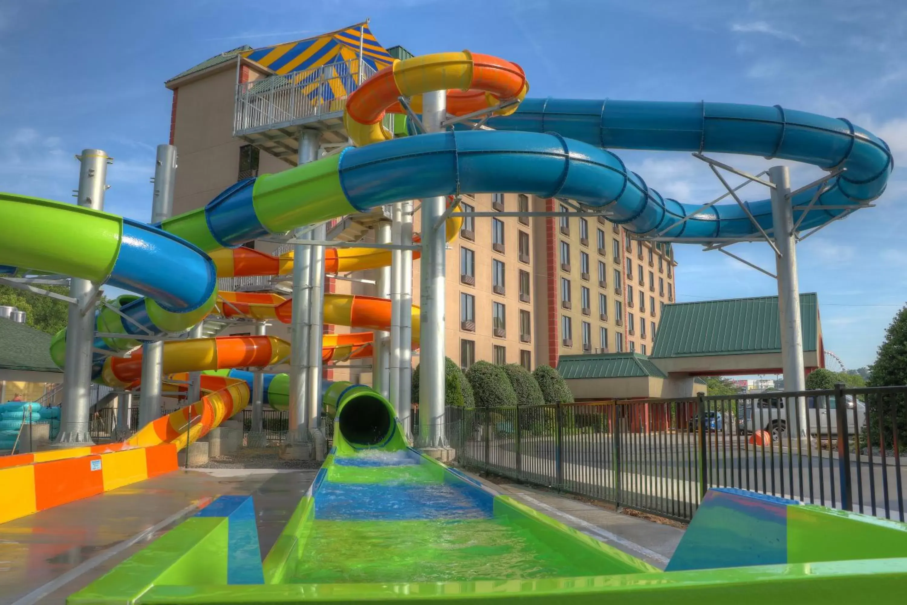 Aqua park, Water Park in Country Cascades Waterpark Resort