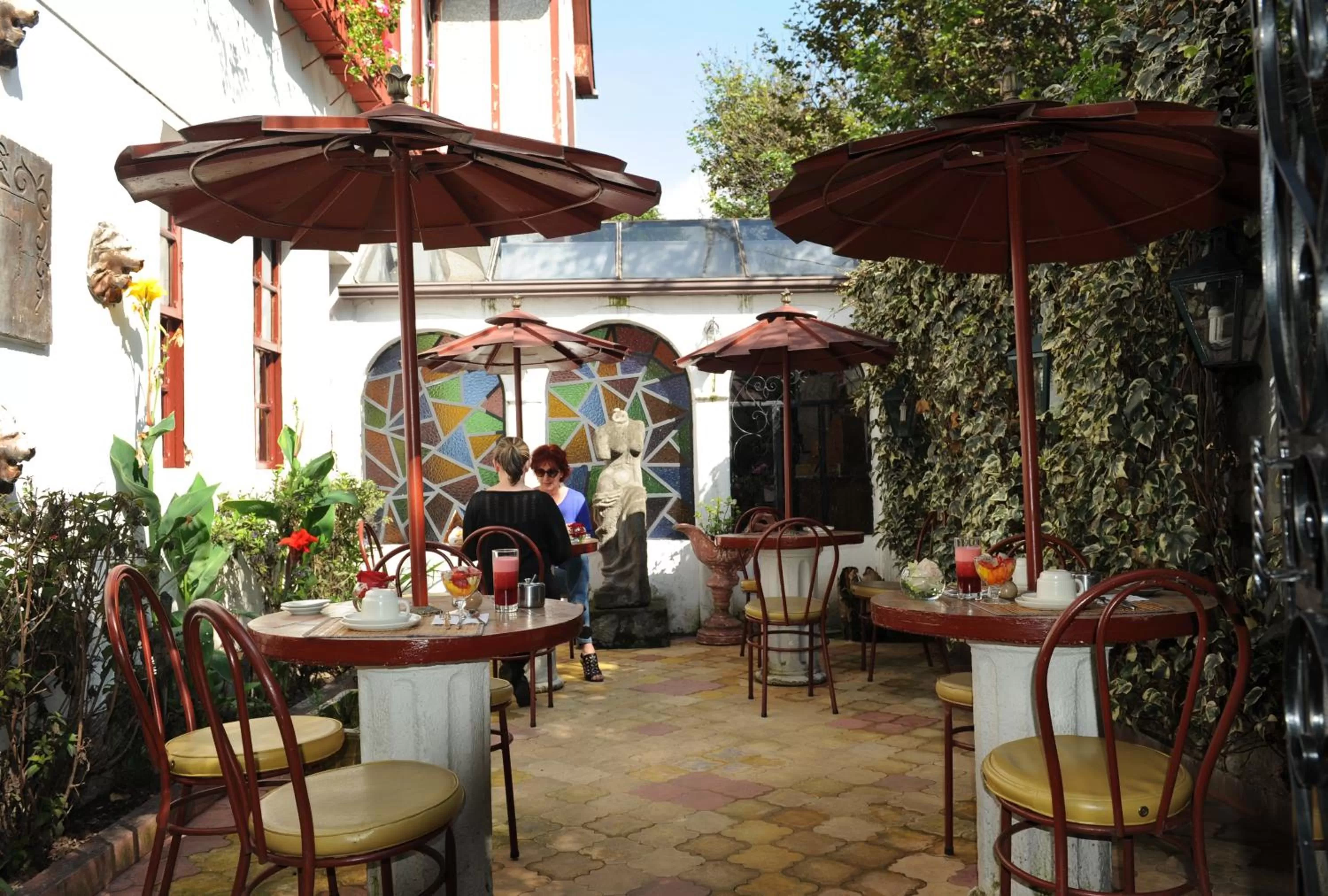Patio in Boutique Hotel Antinea