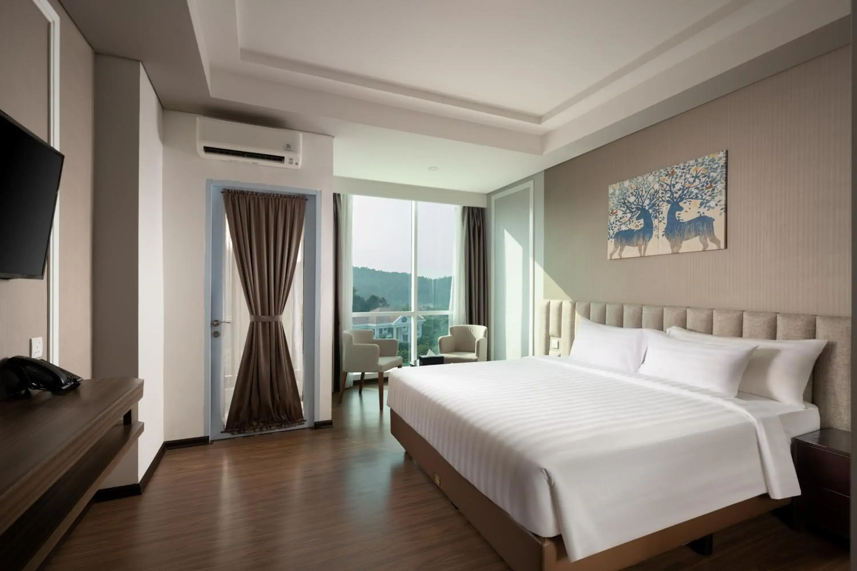 Bedroom in Panbil Residence Serviced Apartment