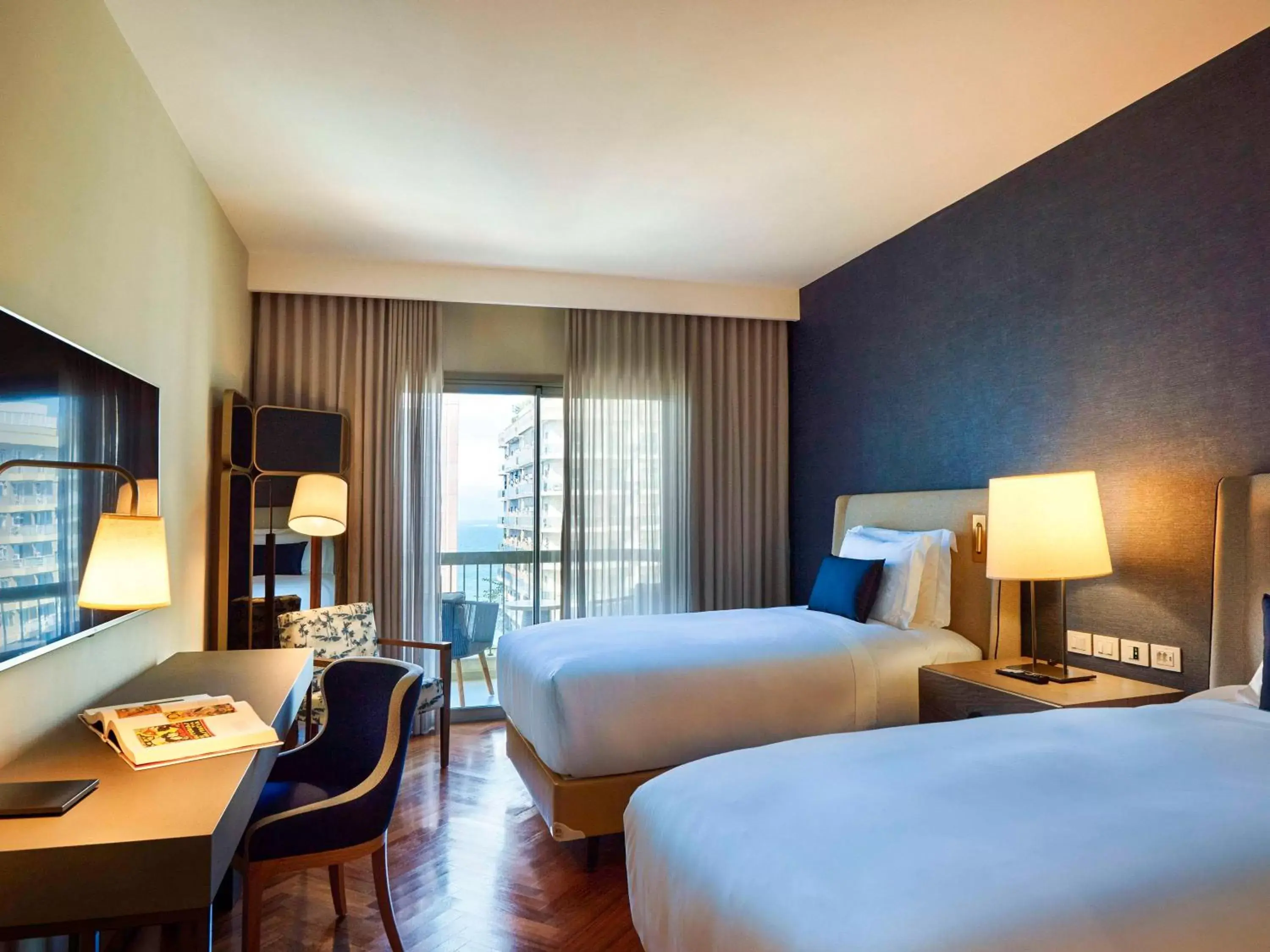 Bedroom, Seating Area in Fairmont Rio de Janeiro Copacabana