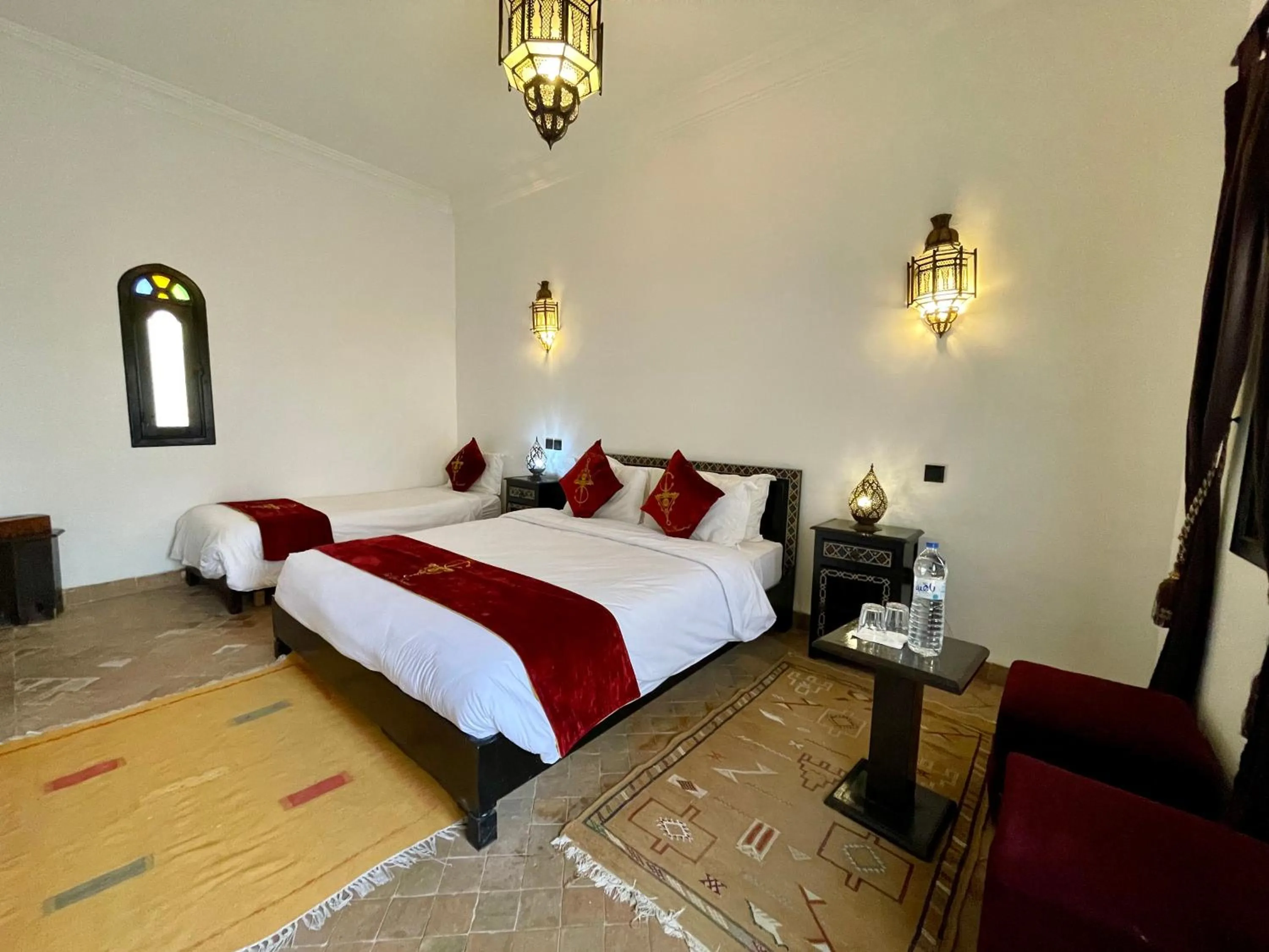 Bedroom in Riad Dar Foundouk and Spa