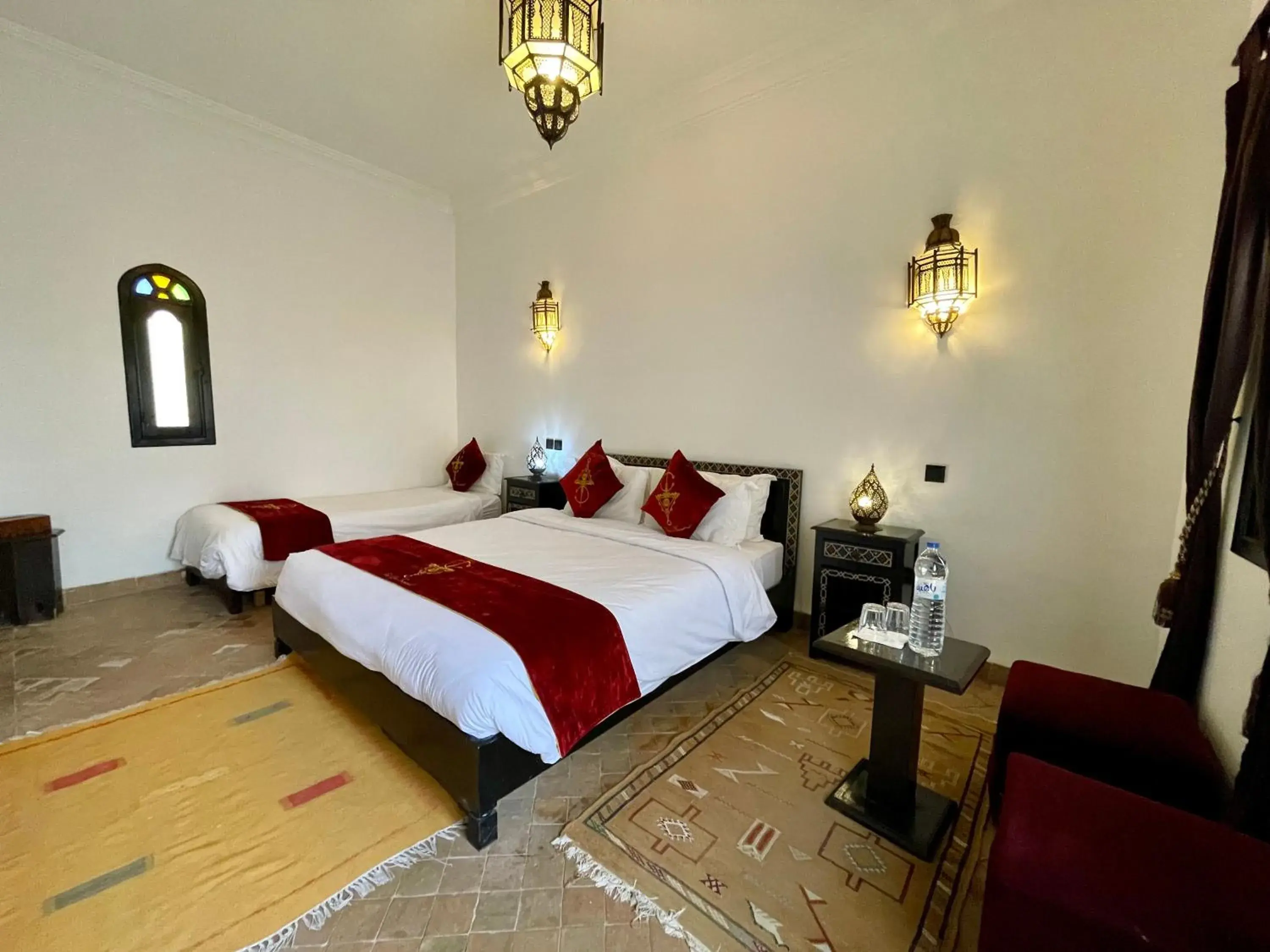 Bedroom, Bed in Riad Dar Foundouk and Spa